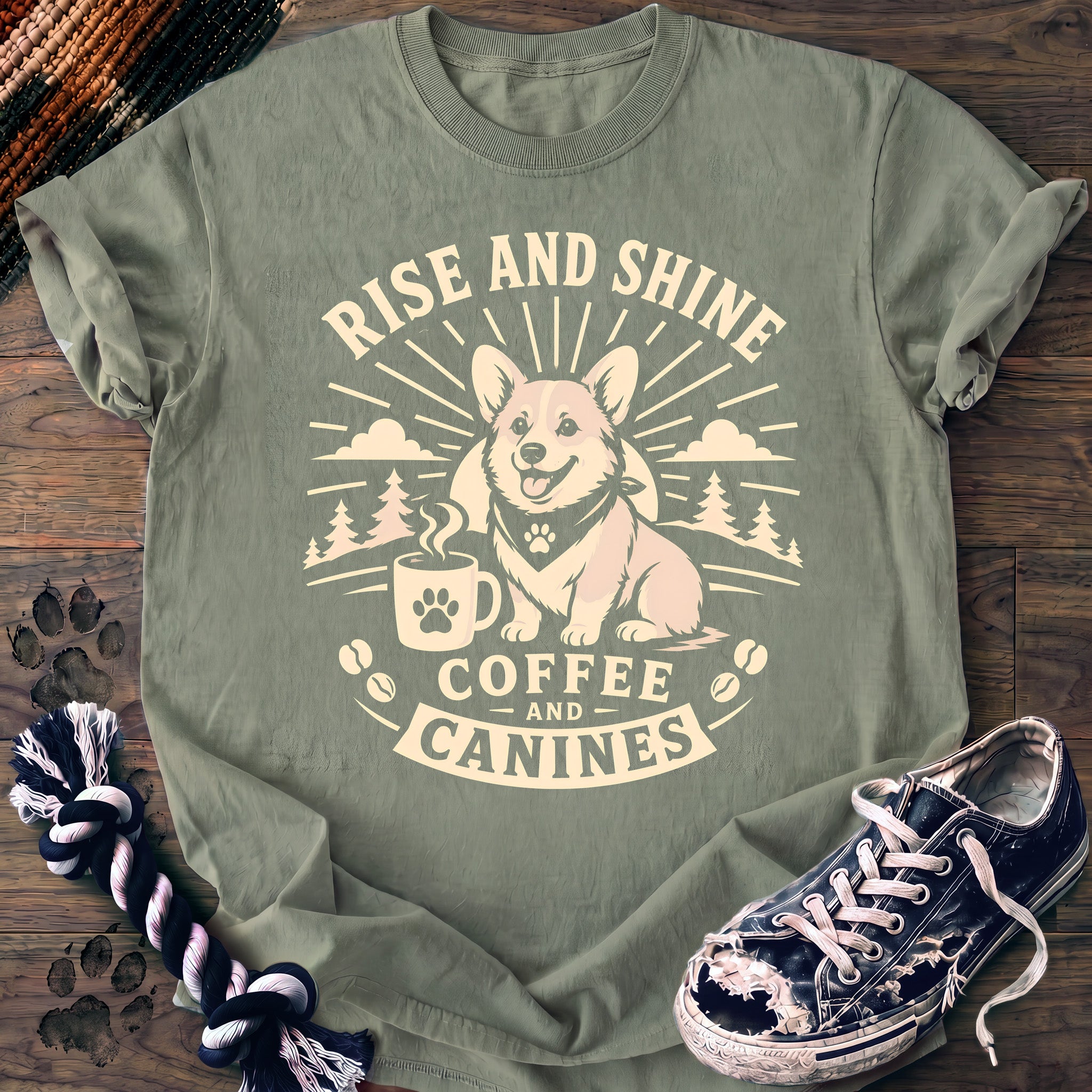 PAWSSION CLUB t-shirt in Bay color - SKU PC-0348