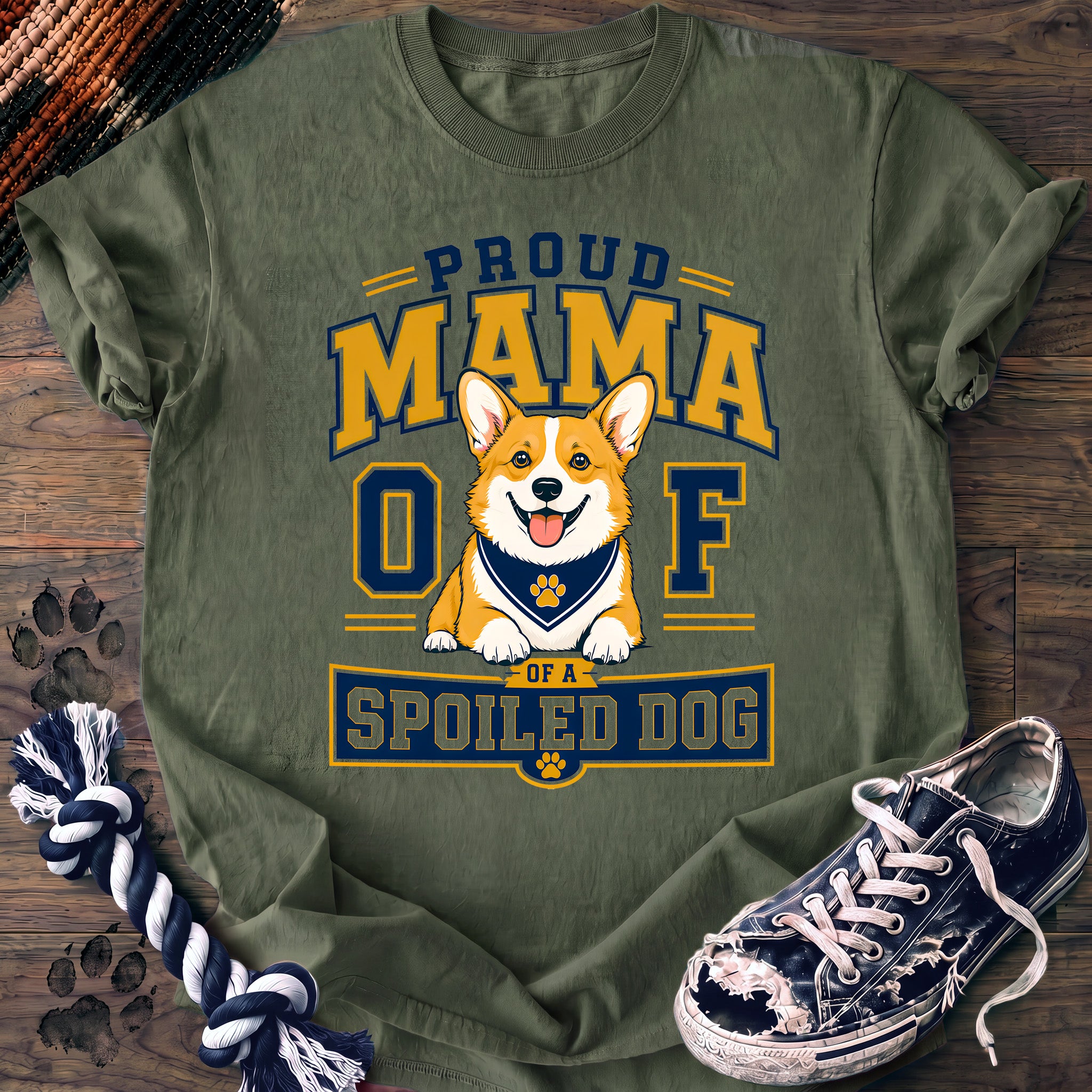 PAWSSION CLUB t-shirt in LightGreen color - SKU PC-0349