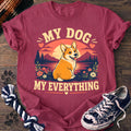 PAWSSION CLUB t-shirt in Crunchberry color - SKU PC-0355