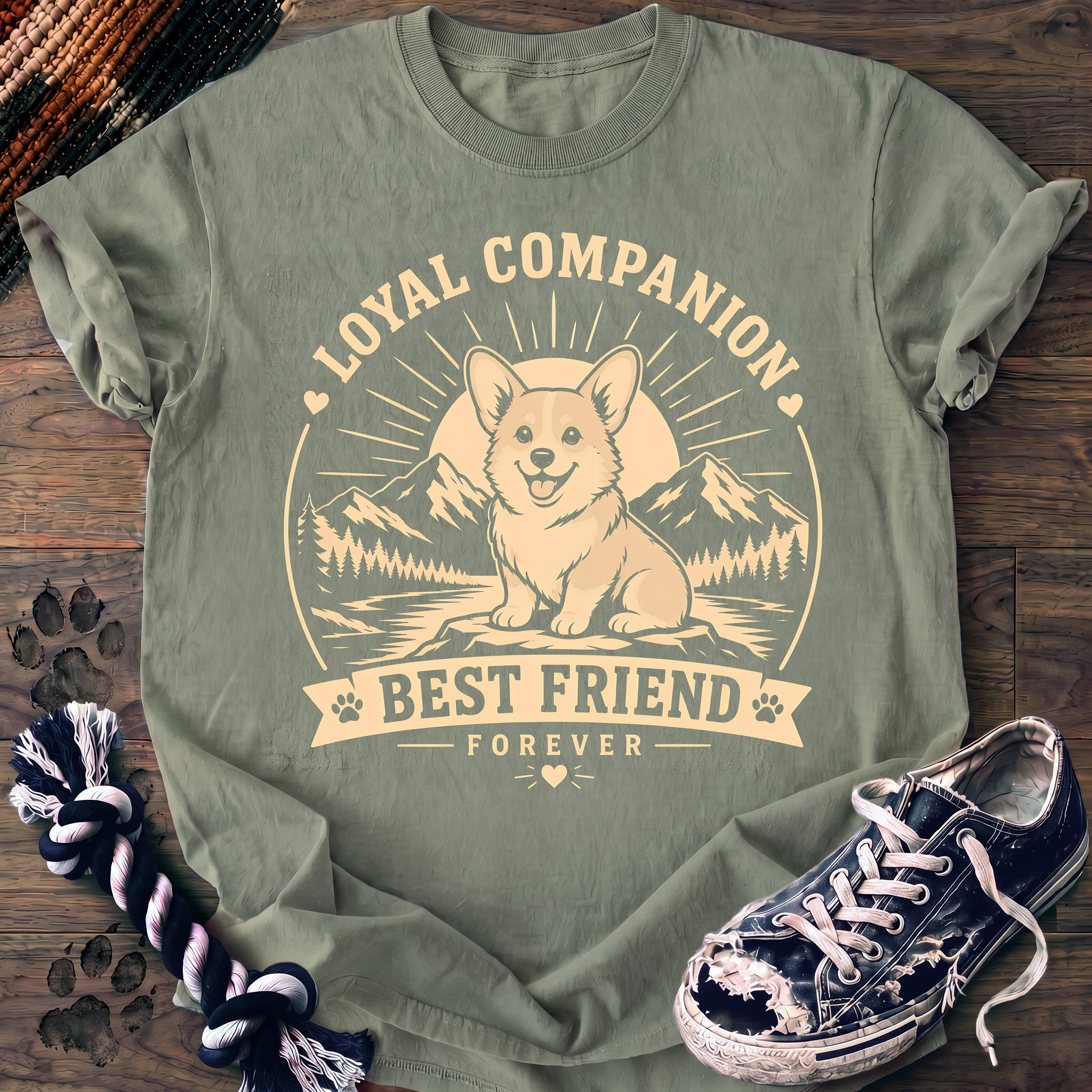 PAWSSION CLUB t-shirt in Bay color - SKU PC-0358
