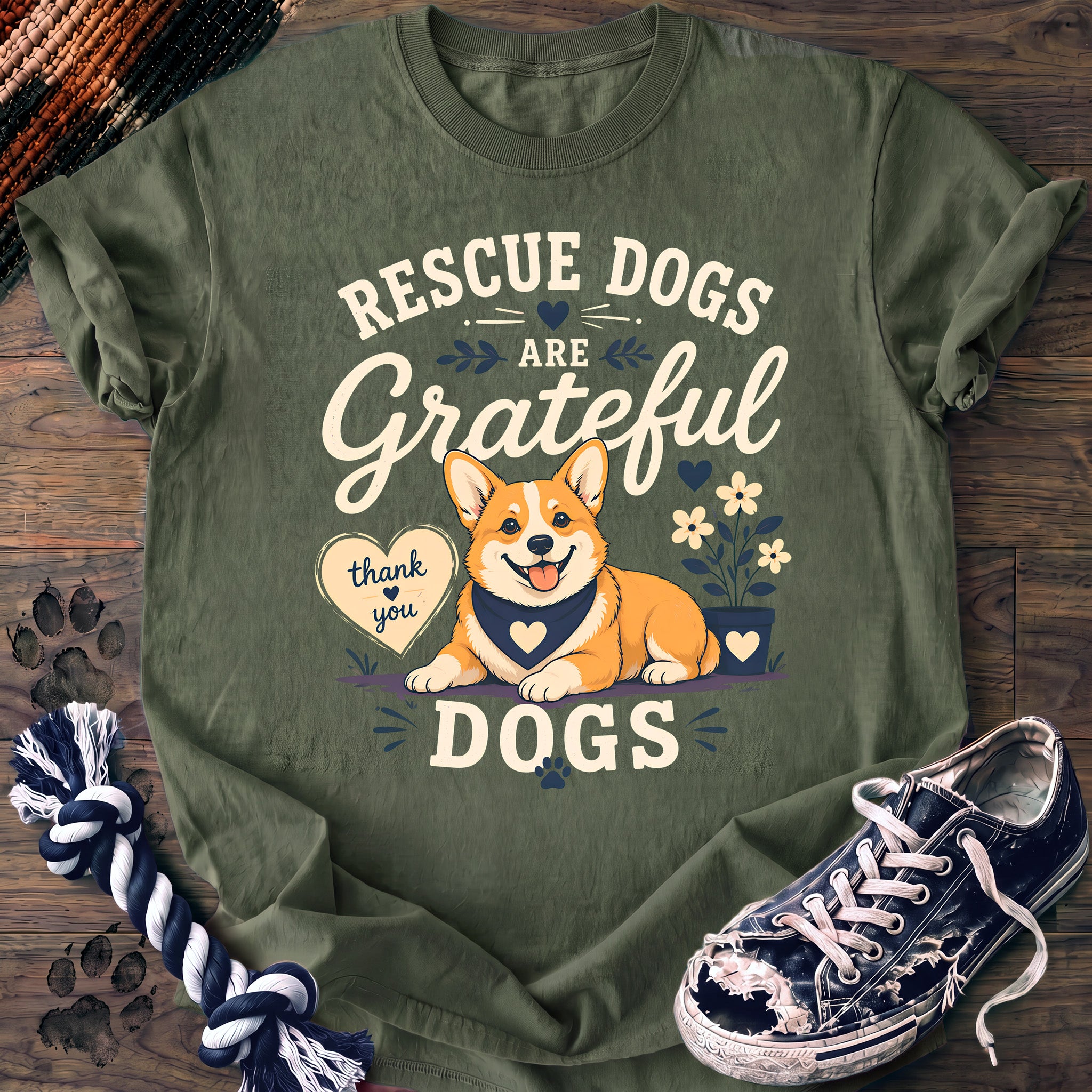 PAWSSION CLUB t-shirt in LightGreen color - SKU PC-0361
