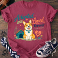PAWSSION CLUB t-shirt in Crunchberry color - SKU PC-0362