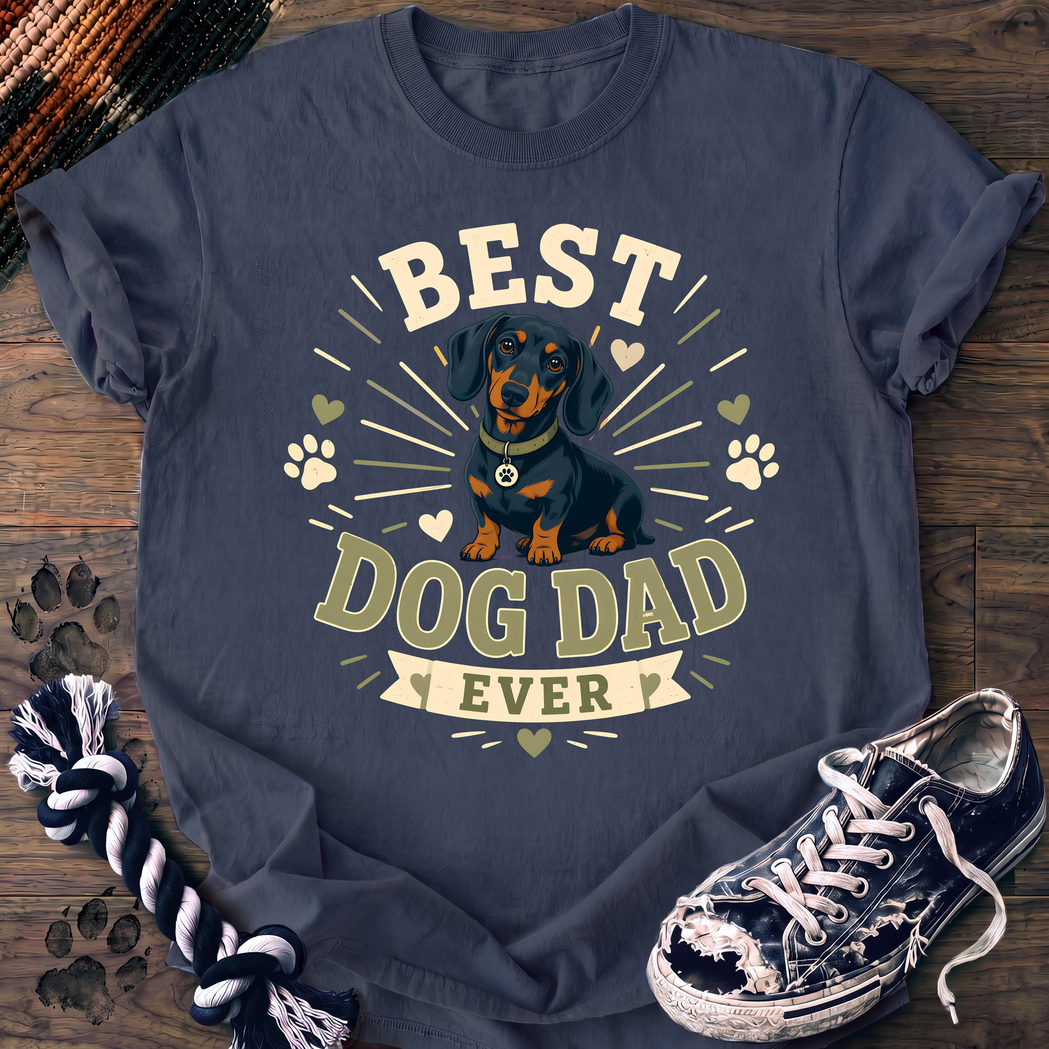 PAWSSION CLUB t-shirt in BlueJean color - SKU PC-0364