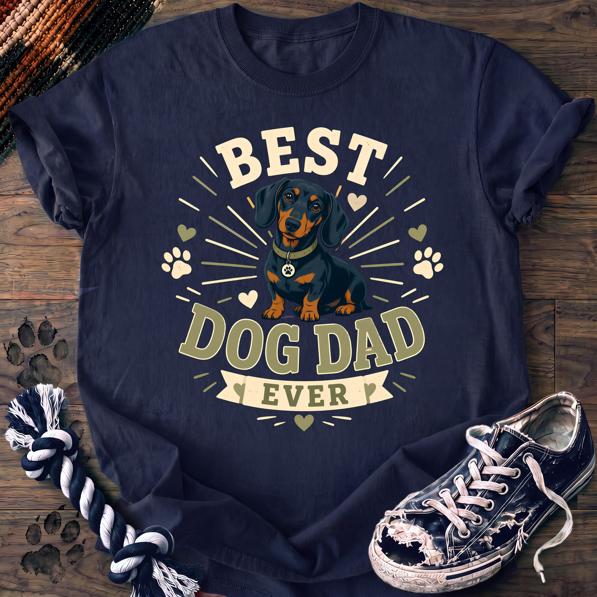 PAWSSION CLUB t-shirt in Navy color - SKU PC-0364
