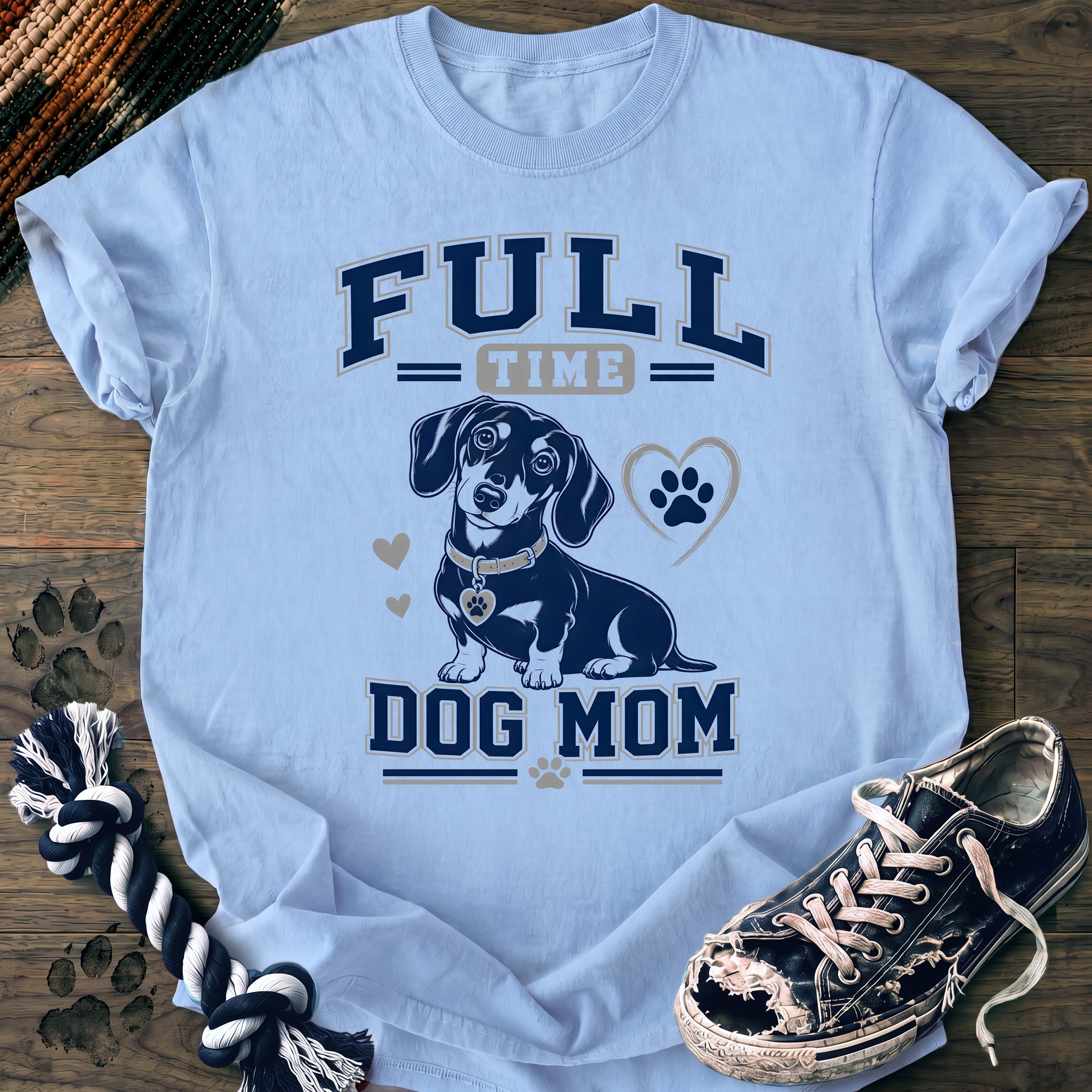 PAWSSION CLUB t-shirt in Chambray color - SKU PC-0365