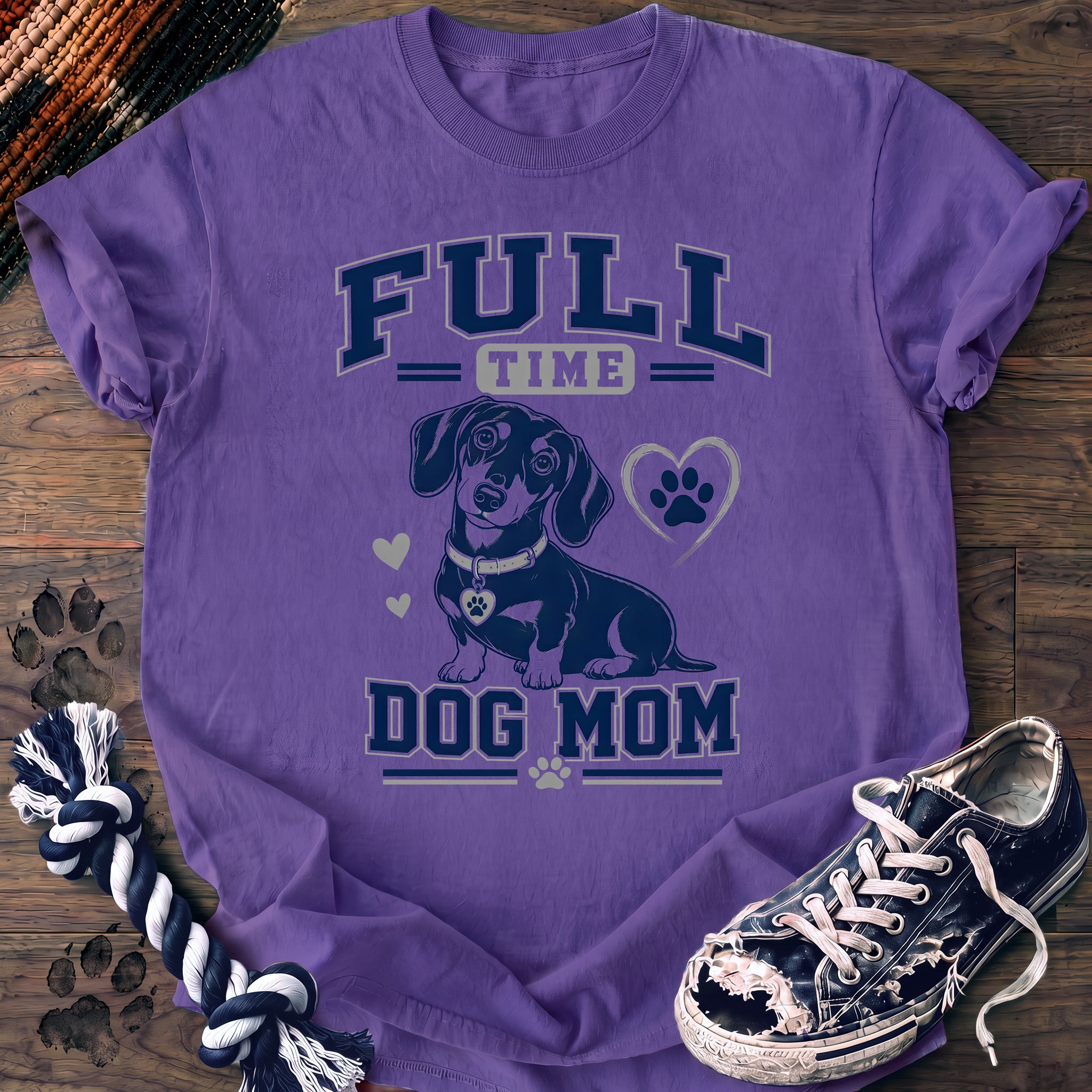 PAWSSION CLUB t-shirt in Violet color - SKU PC-0365