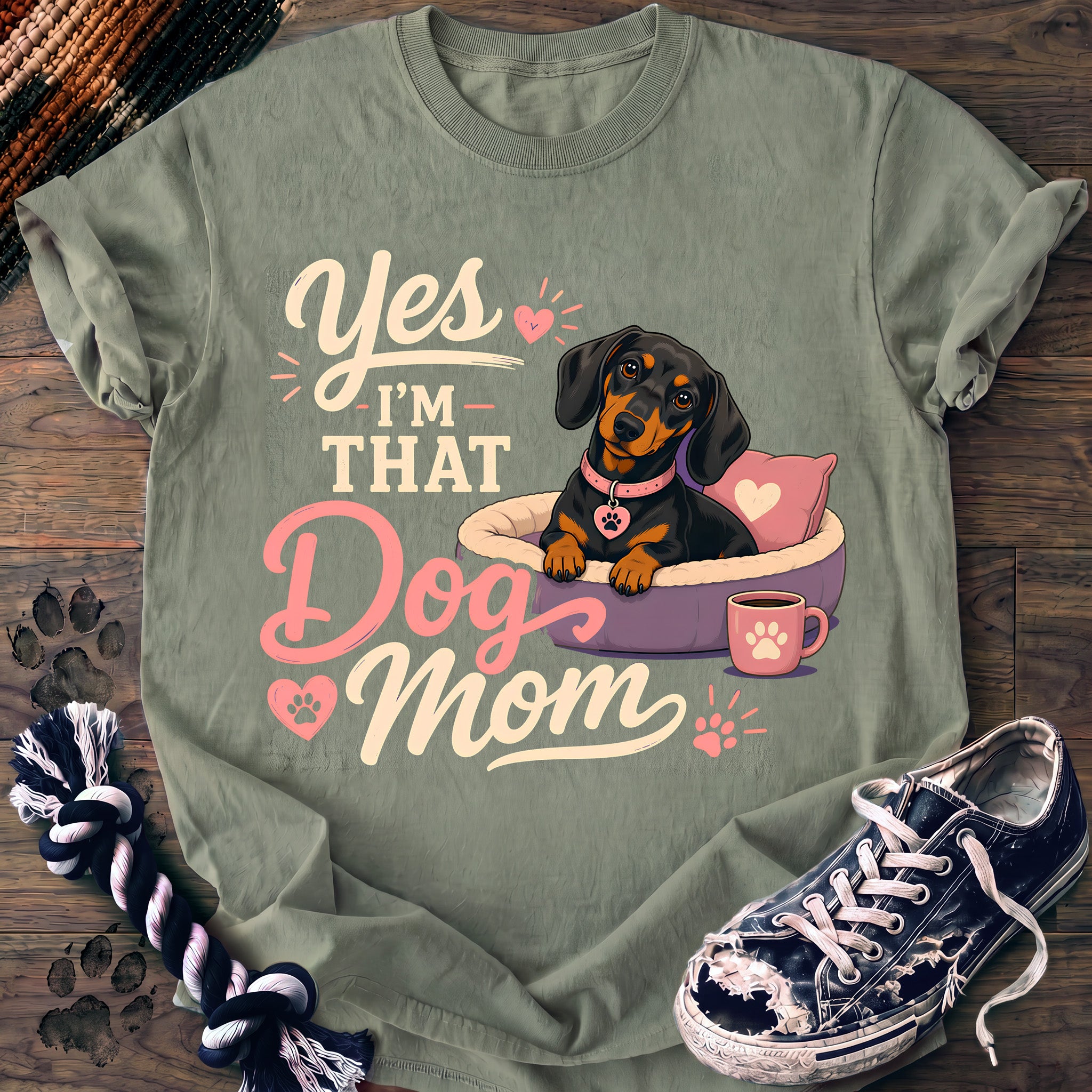 PAWSSION CLUB t-shirt in Bay color - SKU PC-0366