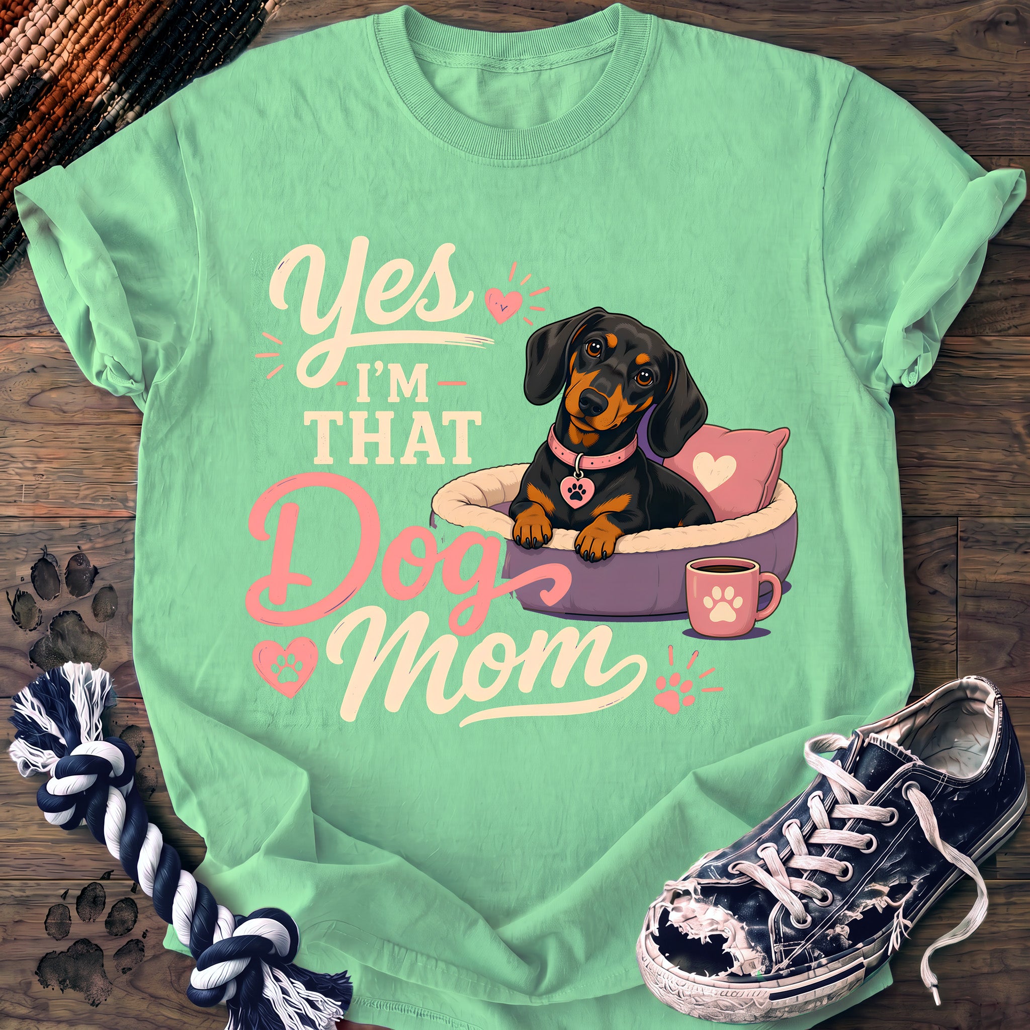 PAWSSION CLUB t-shirt in IslandReef color - SKU PC-0366