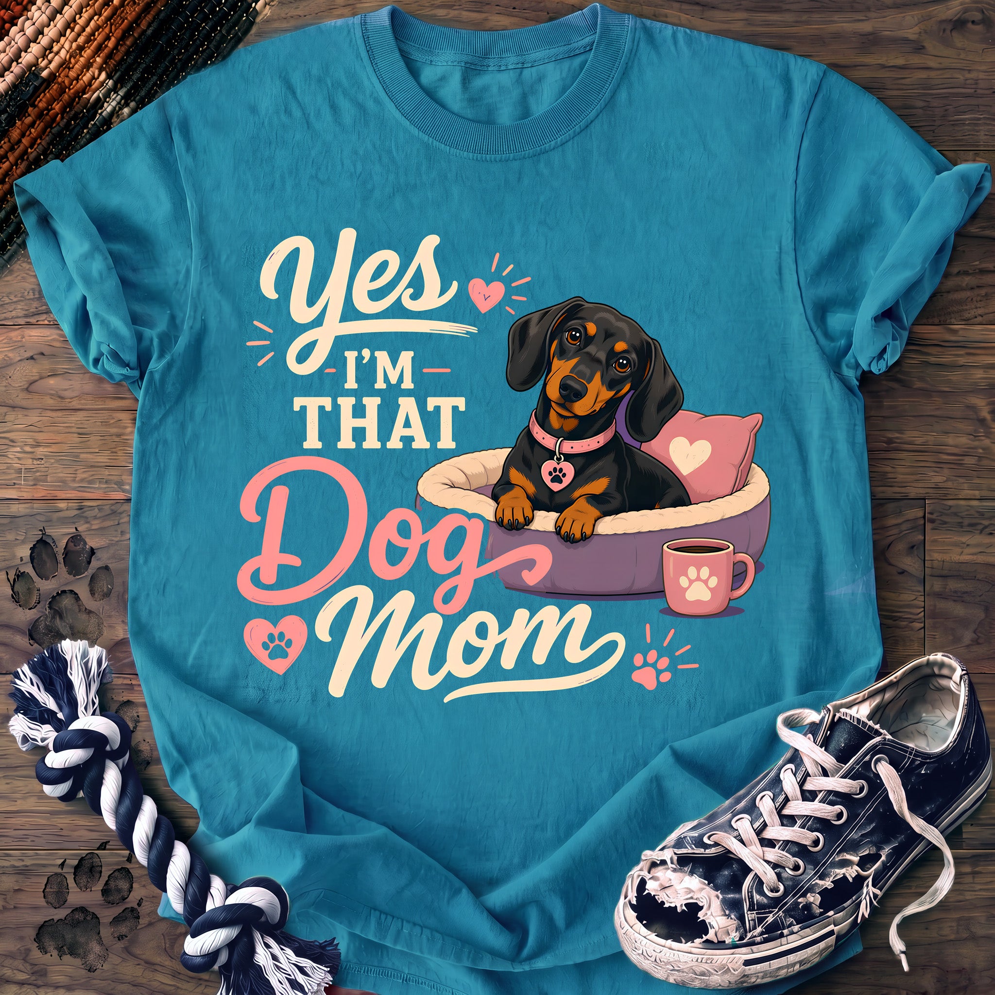 PAWSSION CLUB t-shirt in Sapphire color - SKU PC-0366