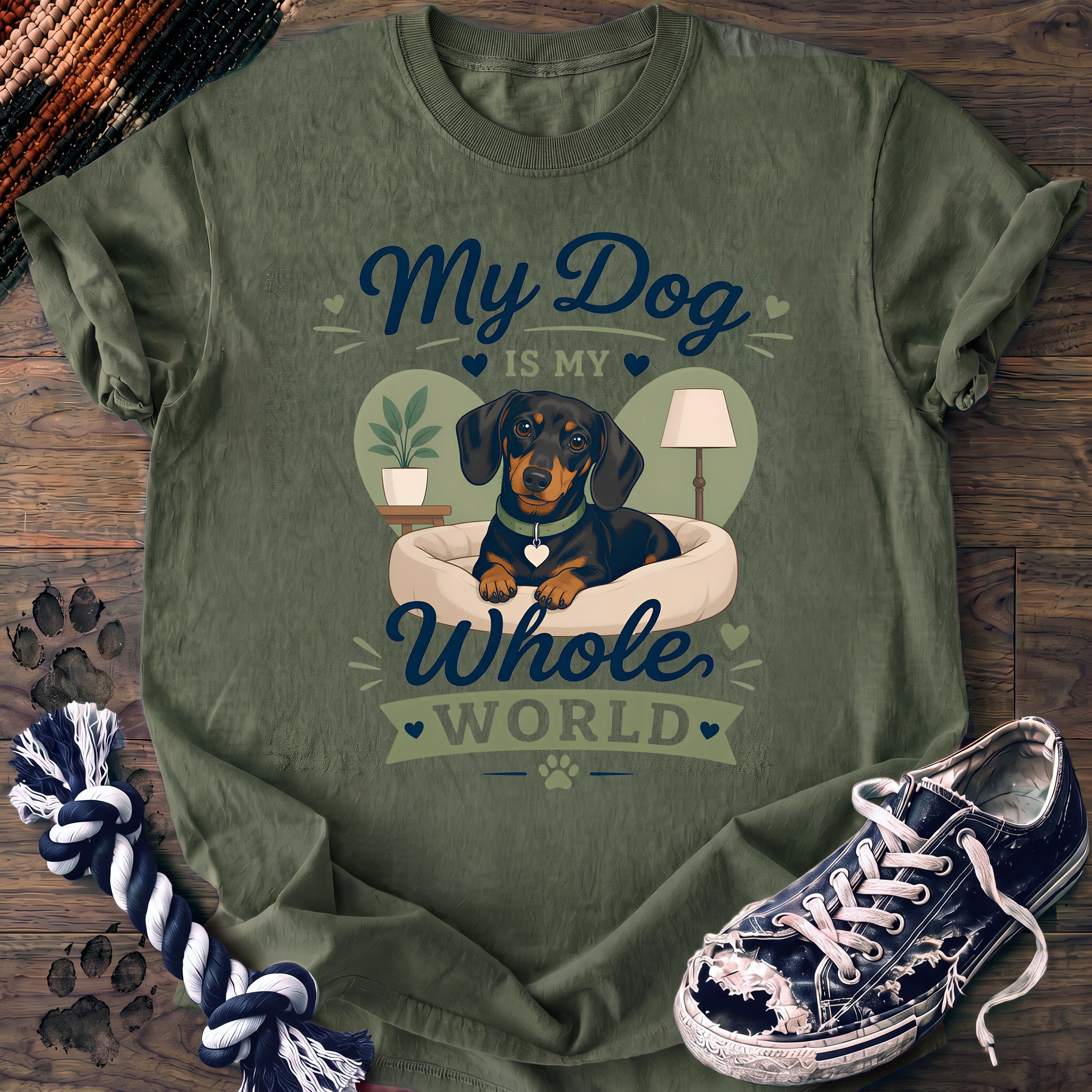 PAWSSION CLUB t-shirt in LightGreen color - SKU PC-0367