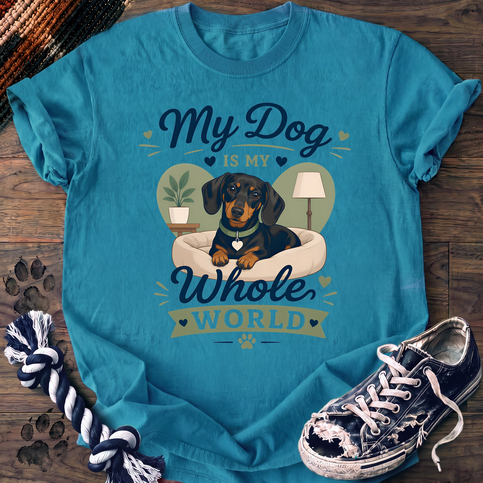 PAWSSION CLUB t-shirt in Sapphire color - SKU PC-0367