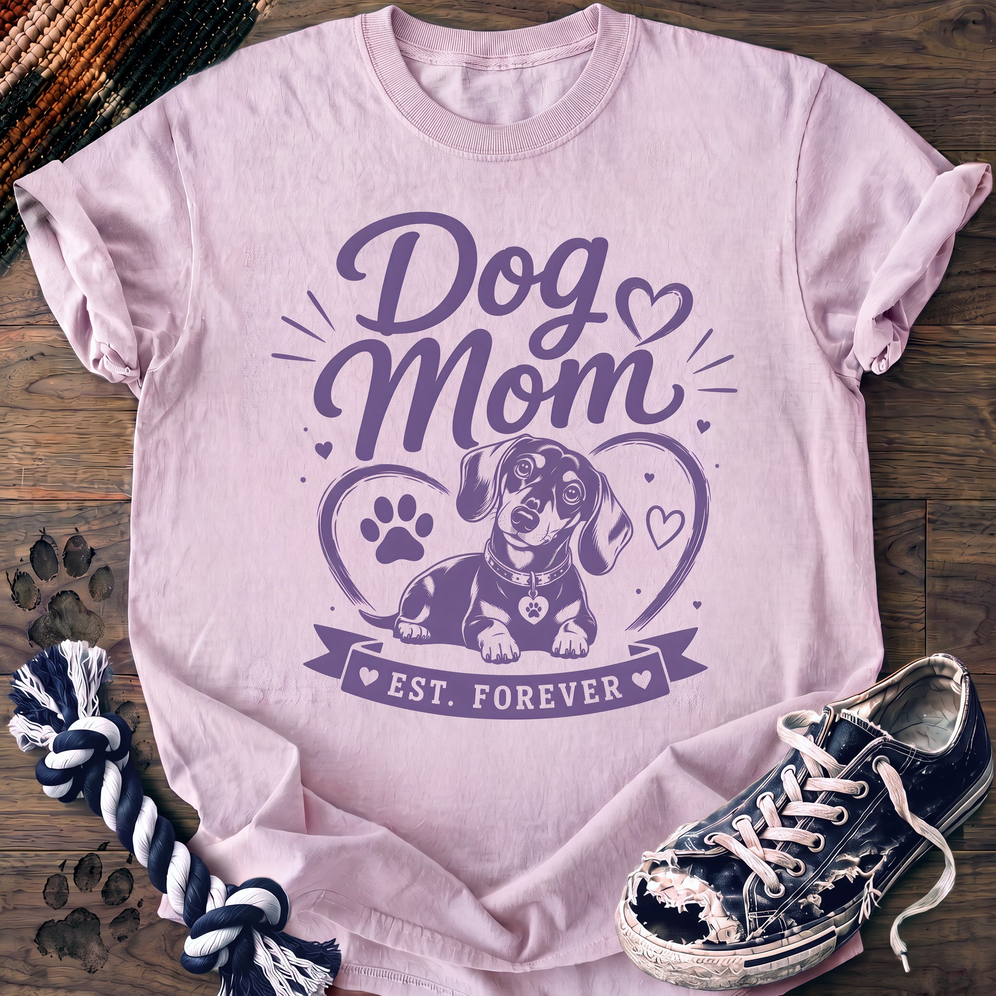 PAWSSION CLUB t-shirt in Blossom color - SKU PC-0370