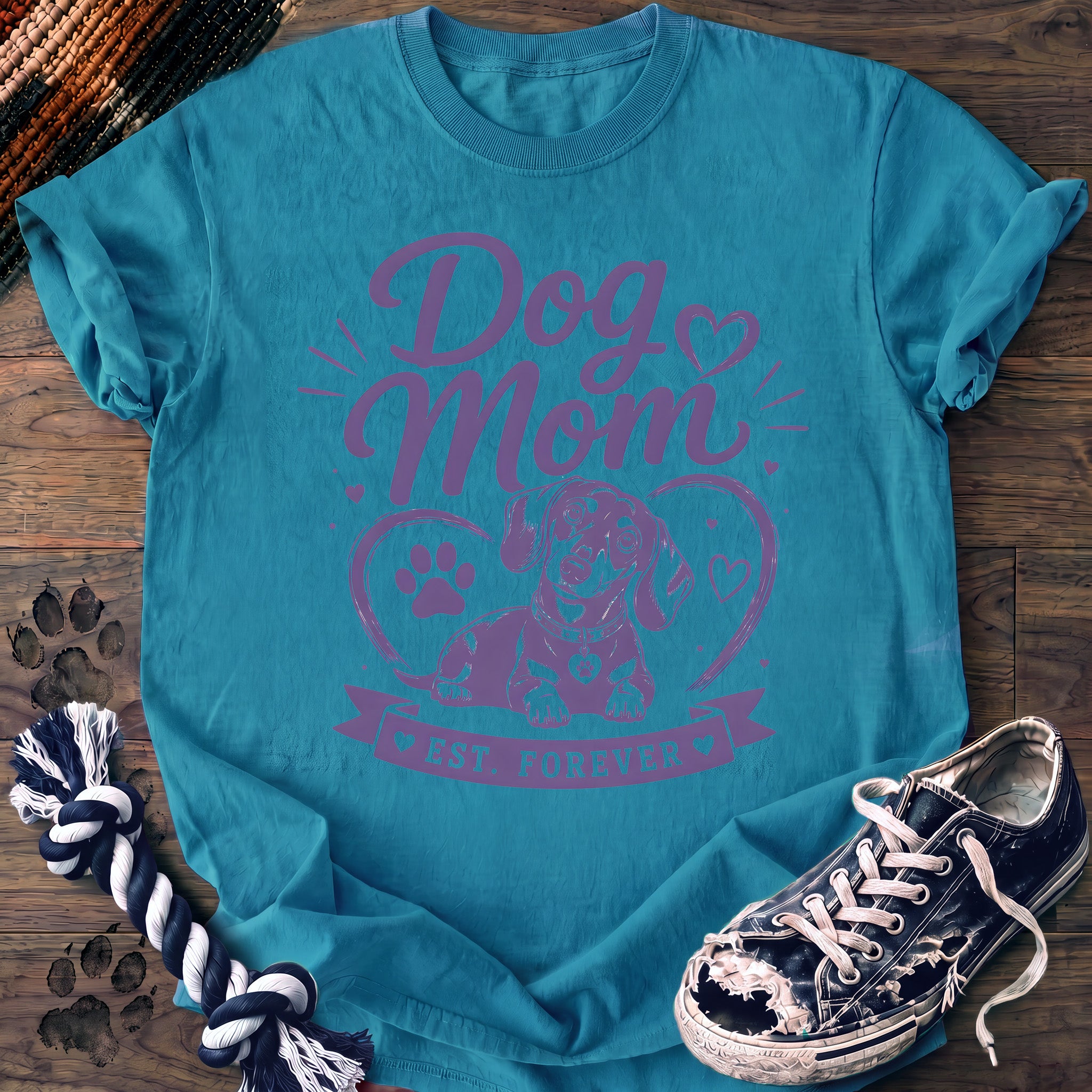 PAWSSION CLUB t-shirt in Sapphire color - SKU PC-0370