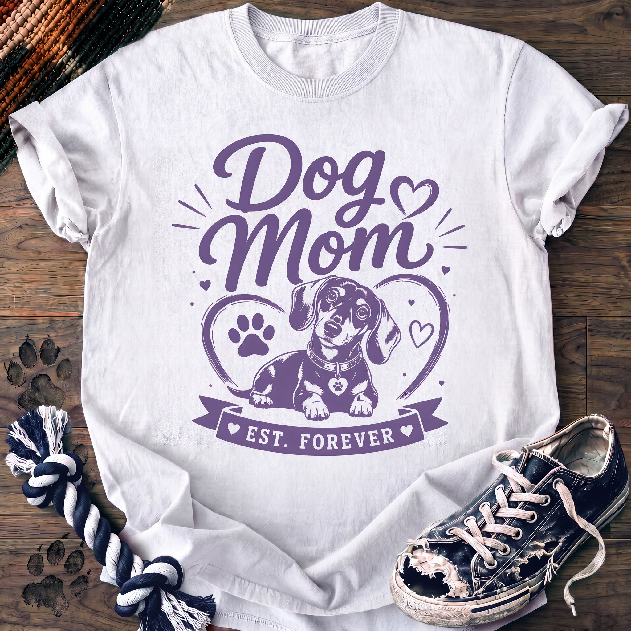 PAWSSION CLUB t-shirt in White color - SKU PC-0370