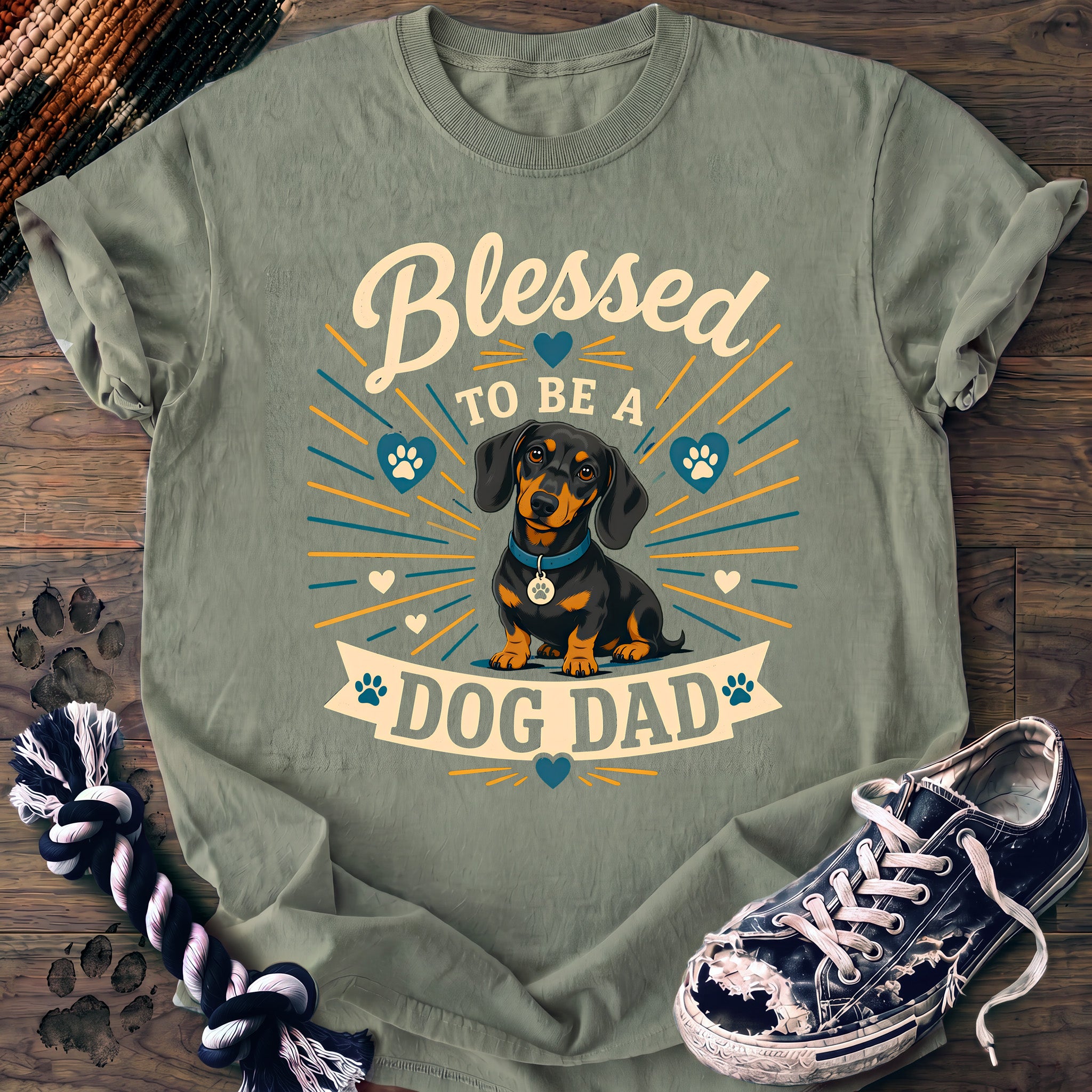 PAWSSION CLUB t-shirt in Bay color - SKU PC-0371