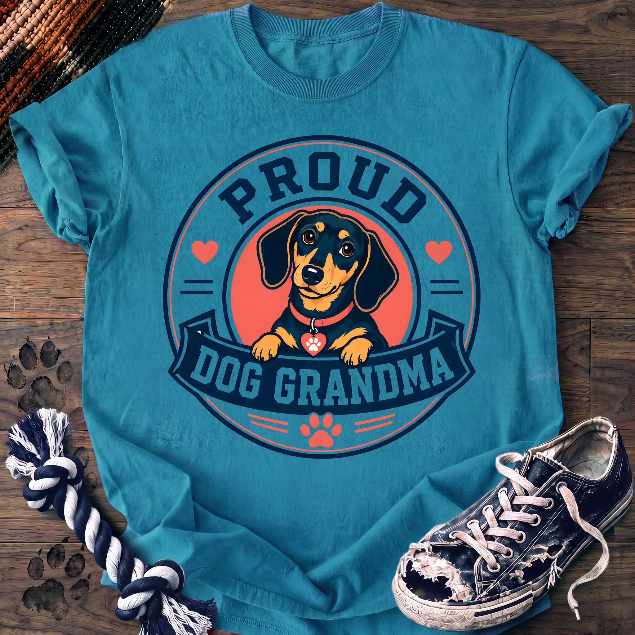 PAWSSION CLUB t-shirt in Sapphire color - SKU PC-0373