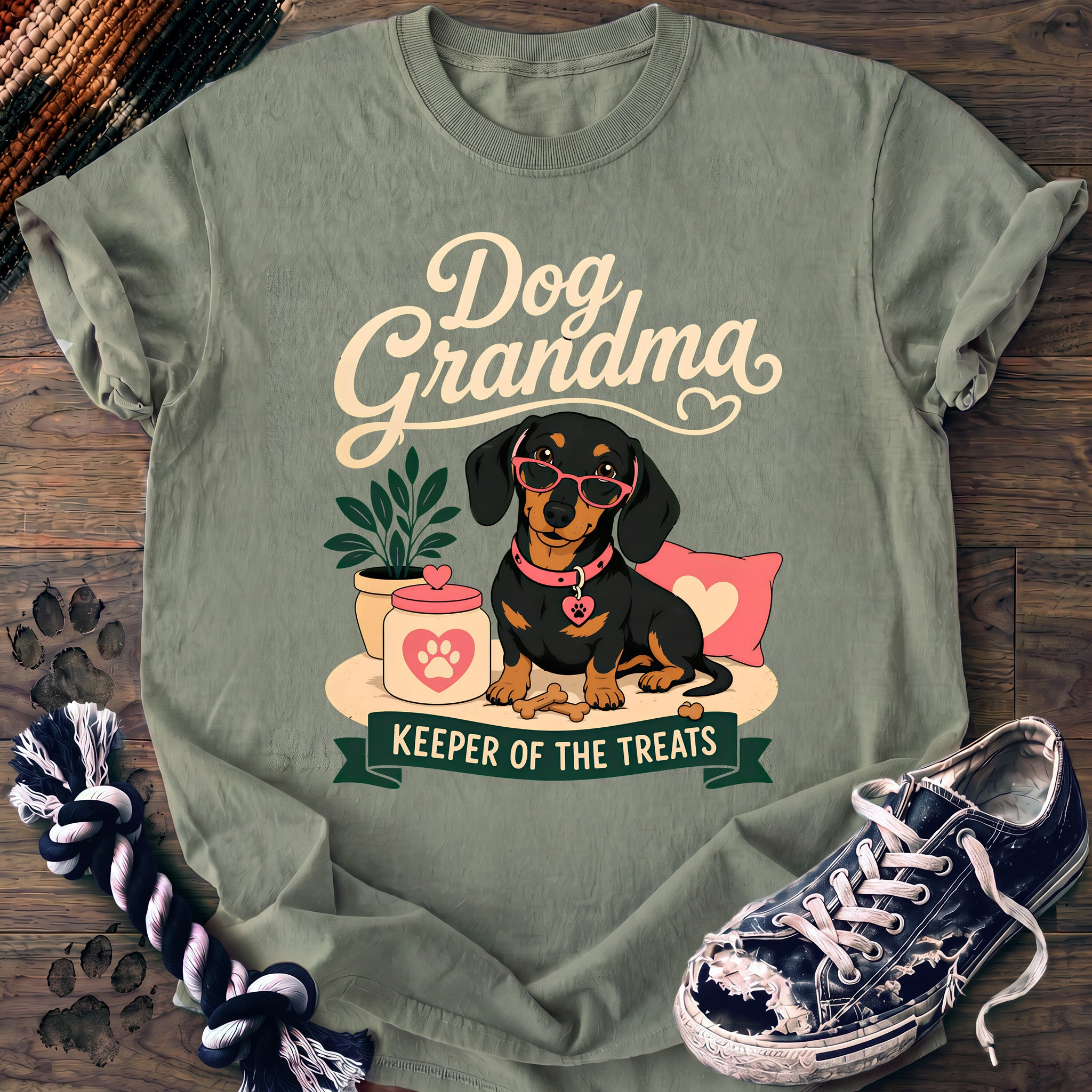 PAWSSION CLUB t-shirt in Bay color - SKU PC-0374