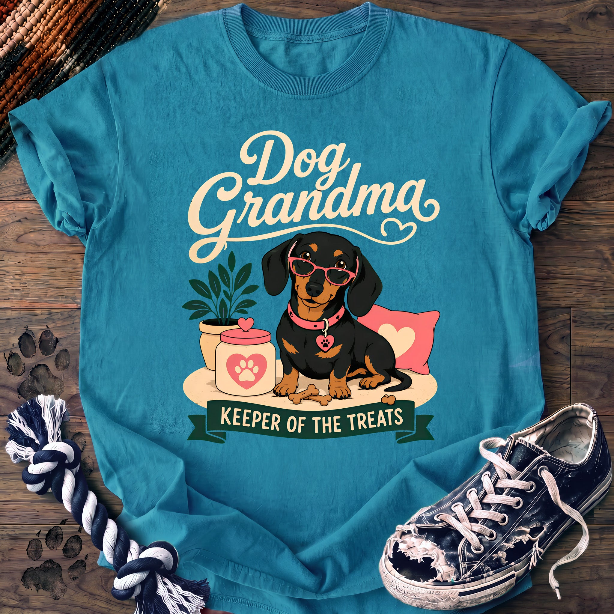 PAWSSION CLUB t-shirt in Sapphire color - SKU PC-0374