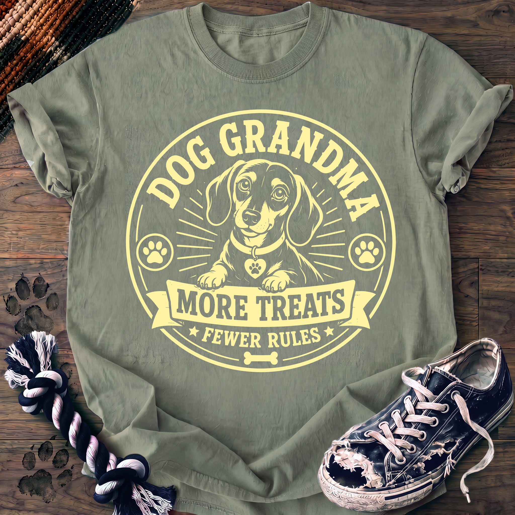 PAWSSION CLUB t-shirt in Bay color - SKU PC-0376