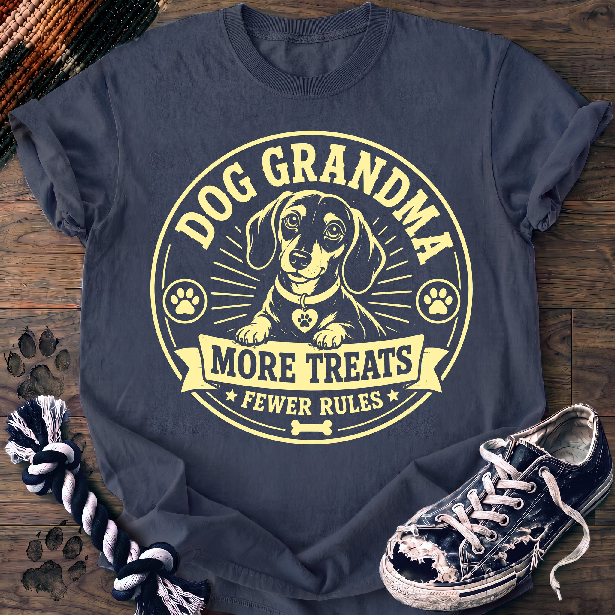 PAWSSION CLUB t-shirt in BlueJean color - SKU PC-0376