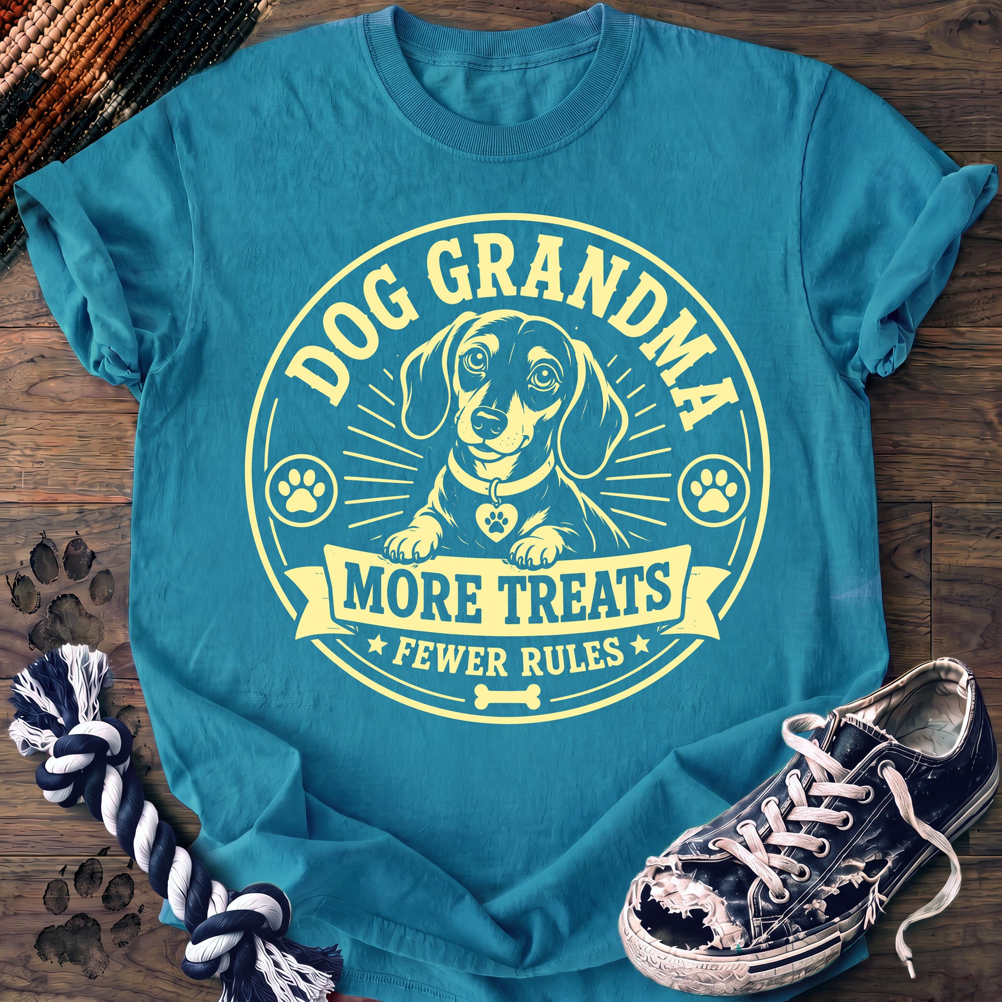 PAWSSION CLUB t-shirt in Sapphire color - SKU PC-0376