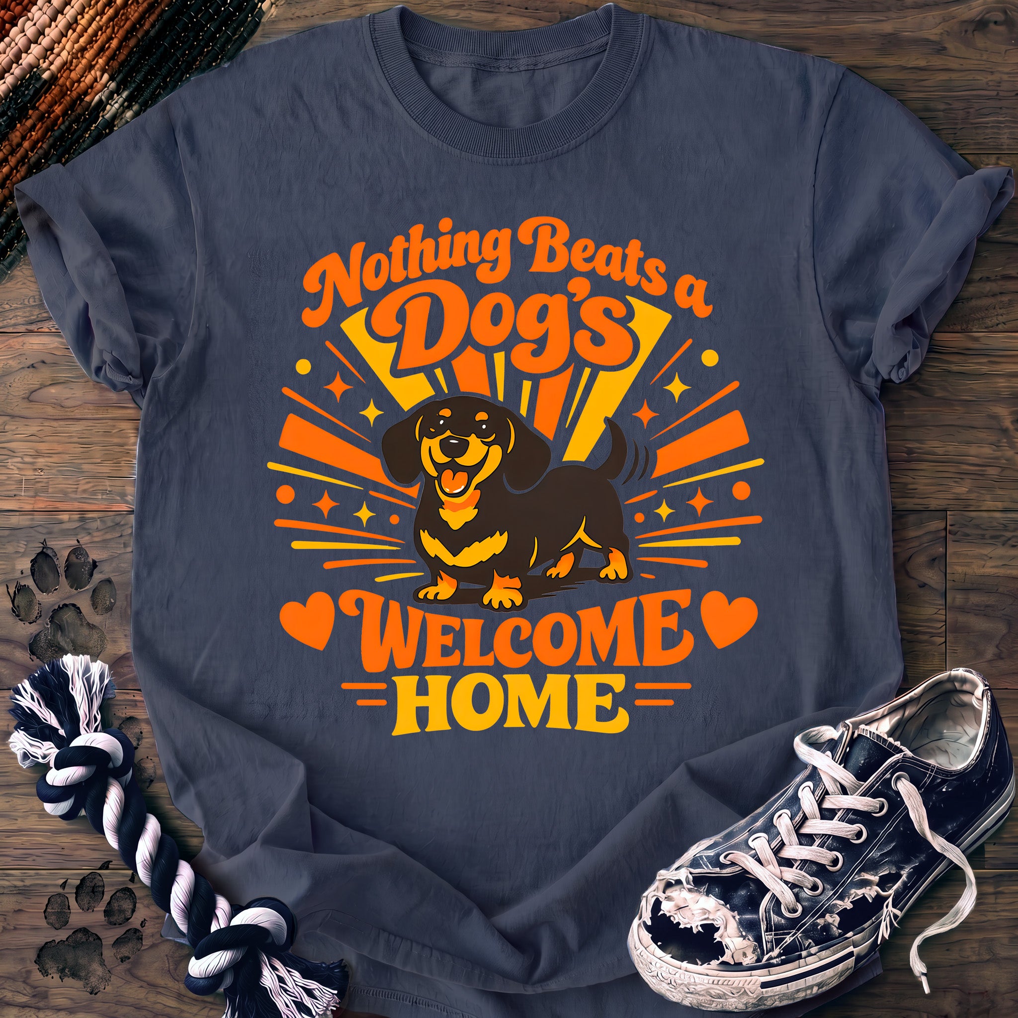 PAWSSION CLUB t-shirt in BlueJean color - SKU PC-0381