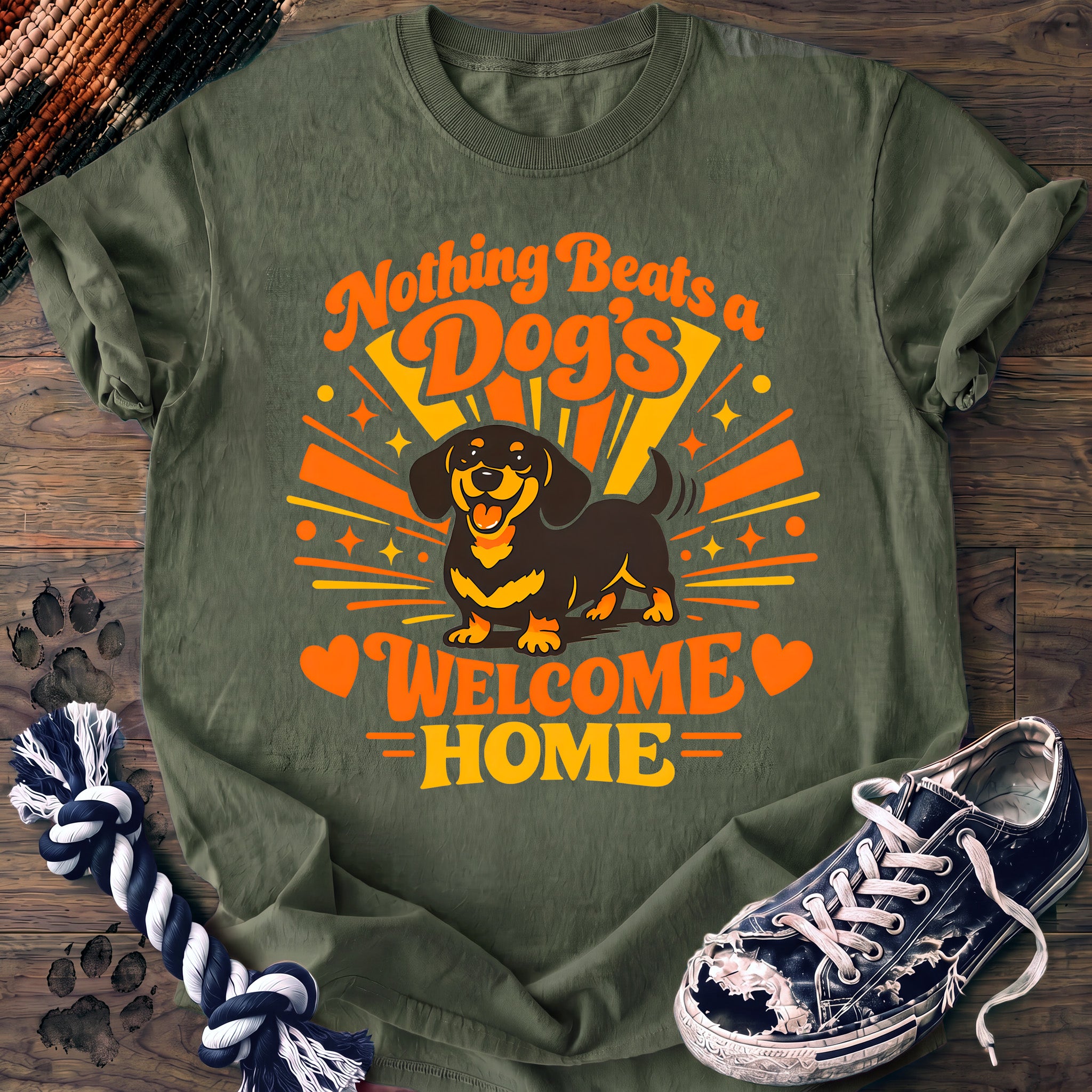 PAWSSION CLUB t-shirt in LightGreen color - SKU PC-0381