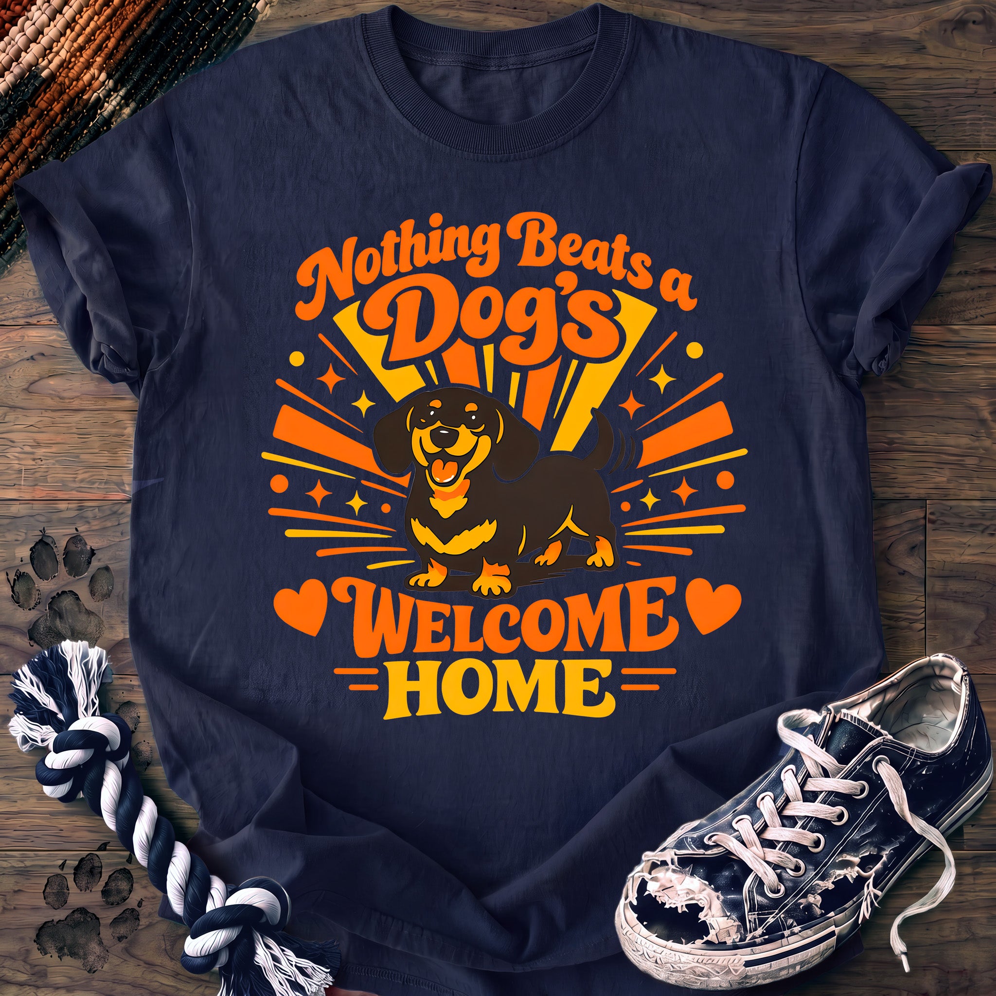 PAWSSION CLUB t-shirt in Navy color - SKU PC-0381