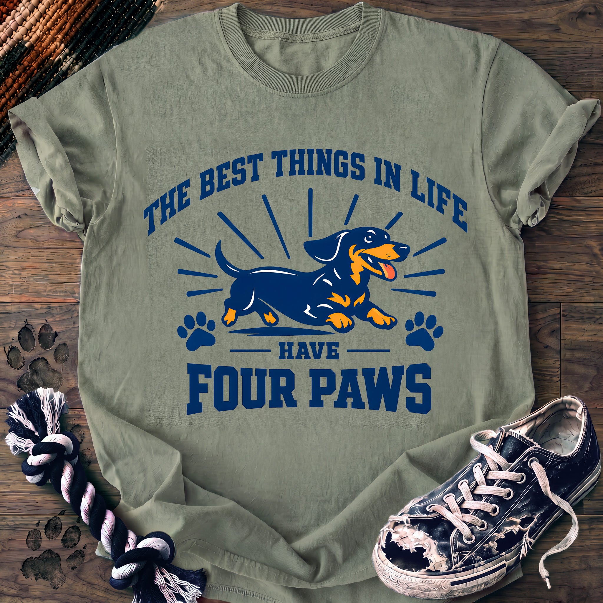 PAWSSION CLUB t-shirt in Bay color - SKU PC-0382