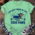 PAWSSION CLUB t-shirt in IslandReef color - SKU PC-0382