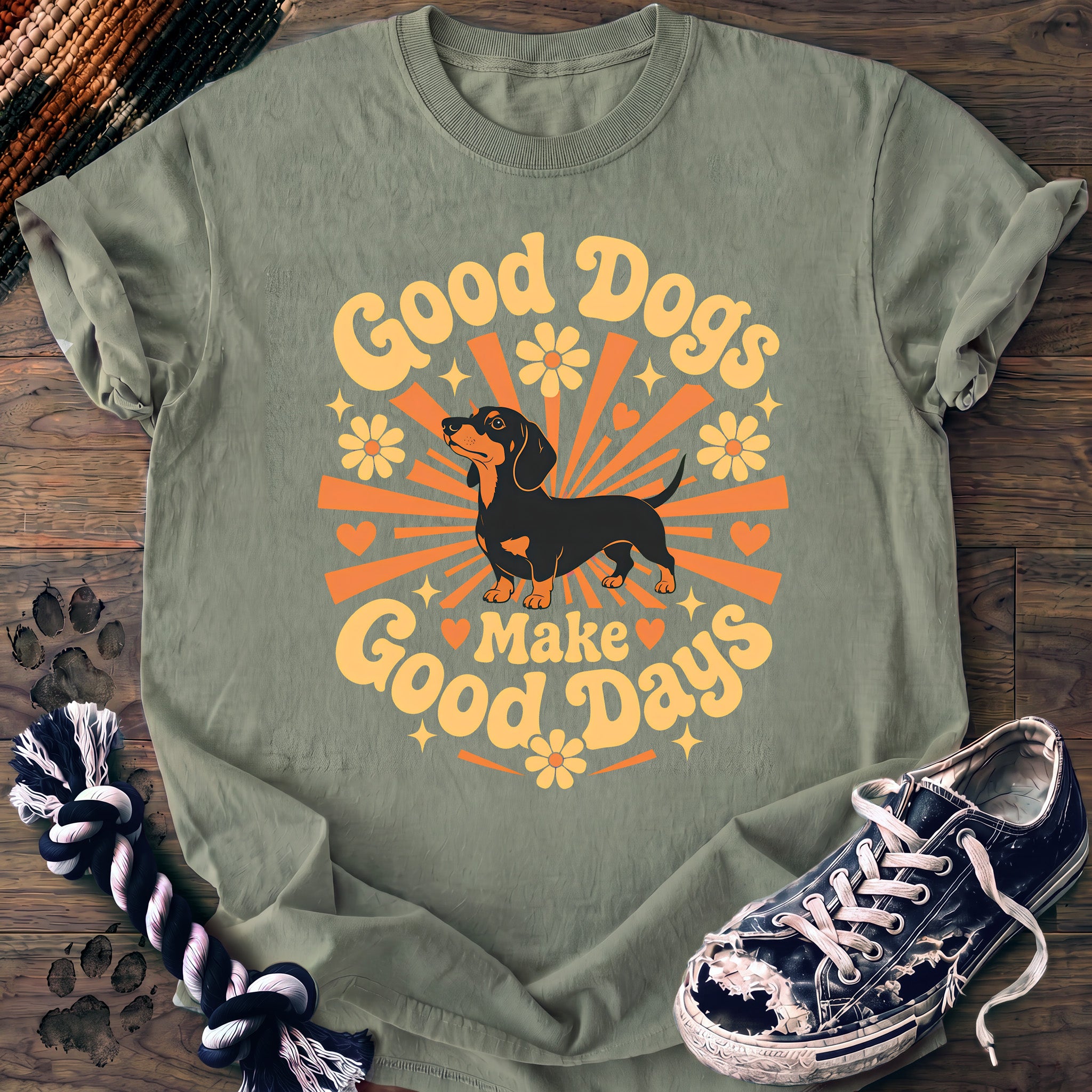 PAWSSION CLUB t-shirt in Bay color - SKU PC-0383