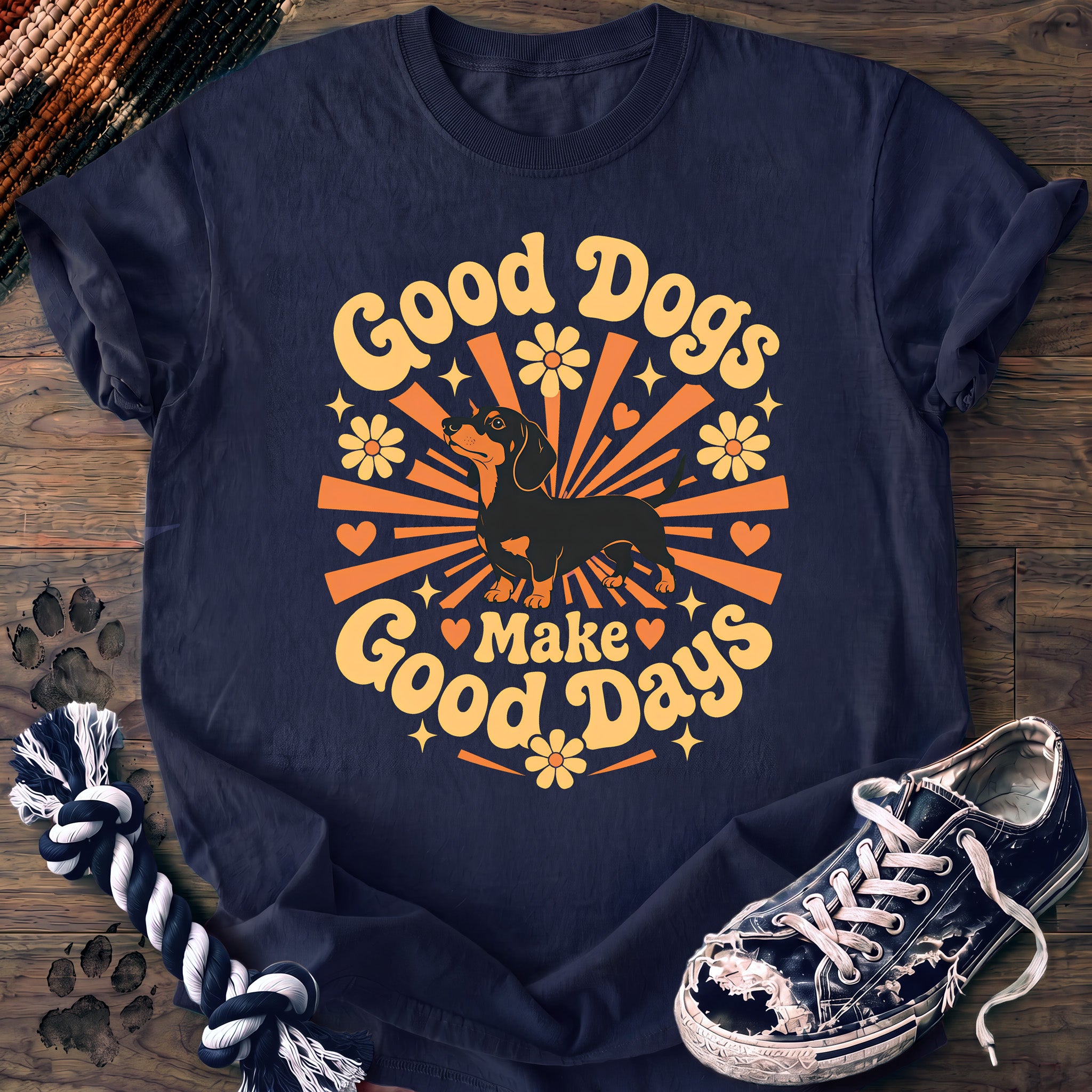 PAWSSION CLUB t-shirt in Navy color - SKU PC-0383