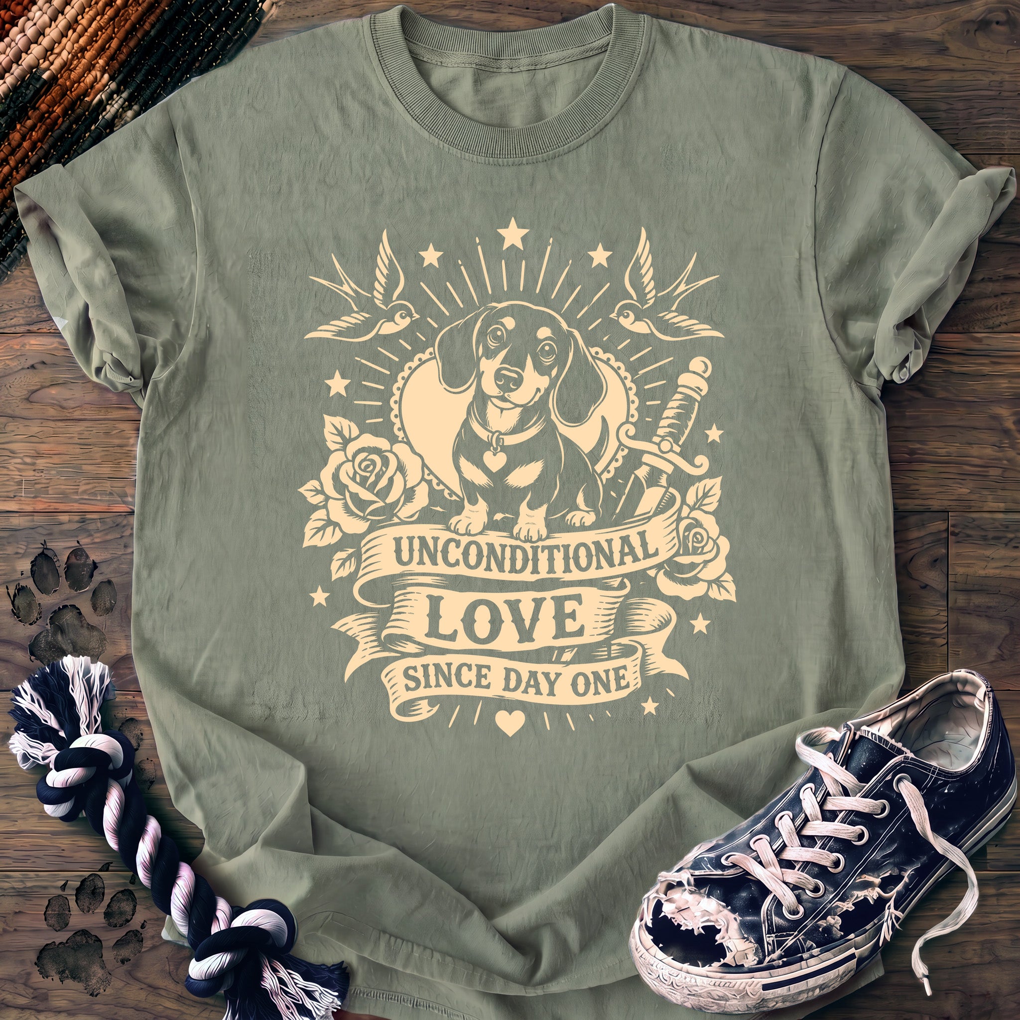 PAWSSION CLUB t-shirt in Bay color - SKU PC-0385