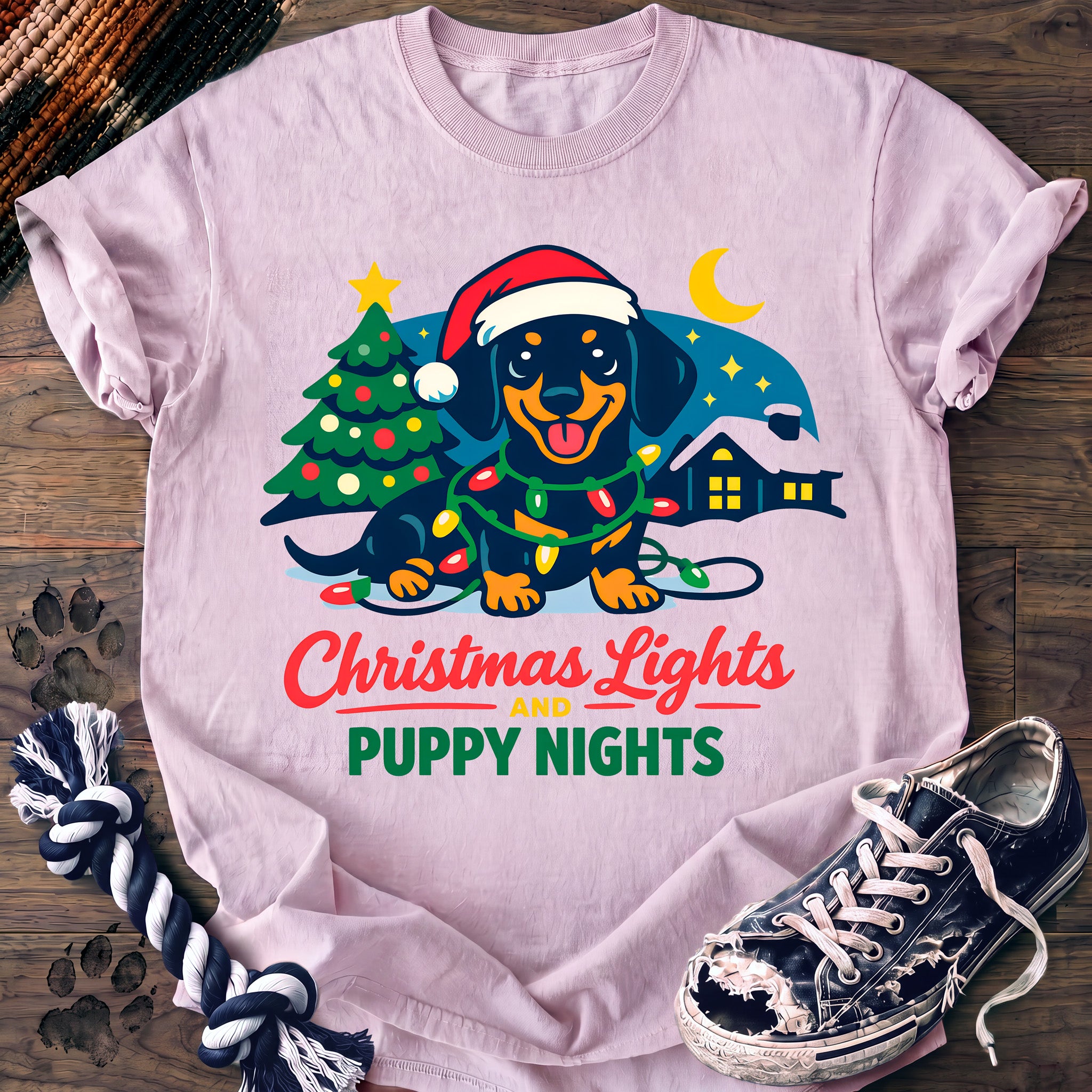 PAWSSION CLUB t-shirt in Blossom color - SKU PC-0391