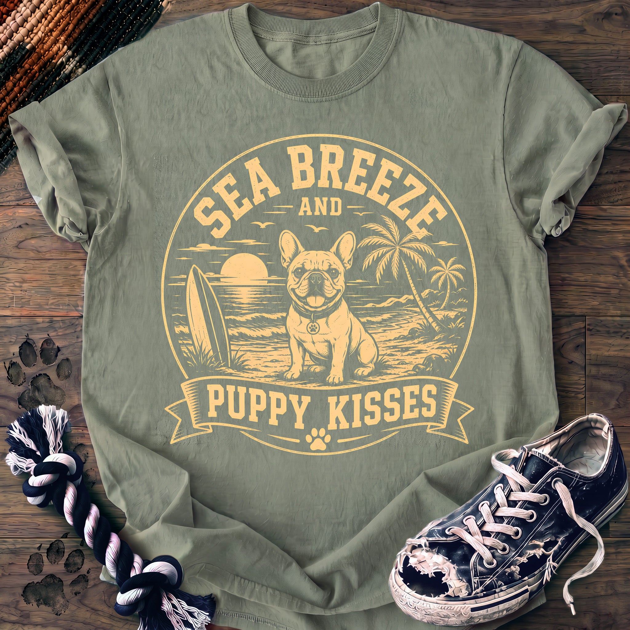 PAWSSION CLUB t-shirt in Bay color - SKU PC-0398