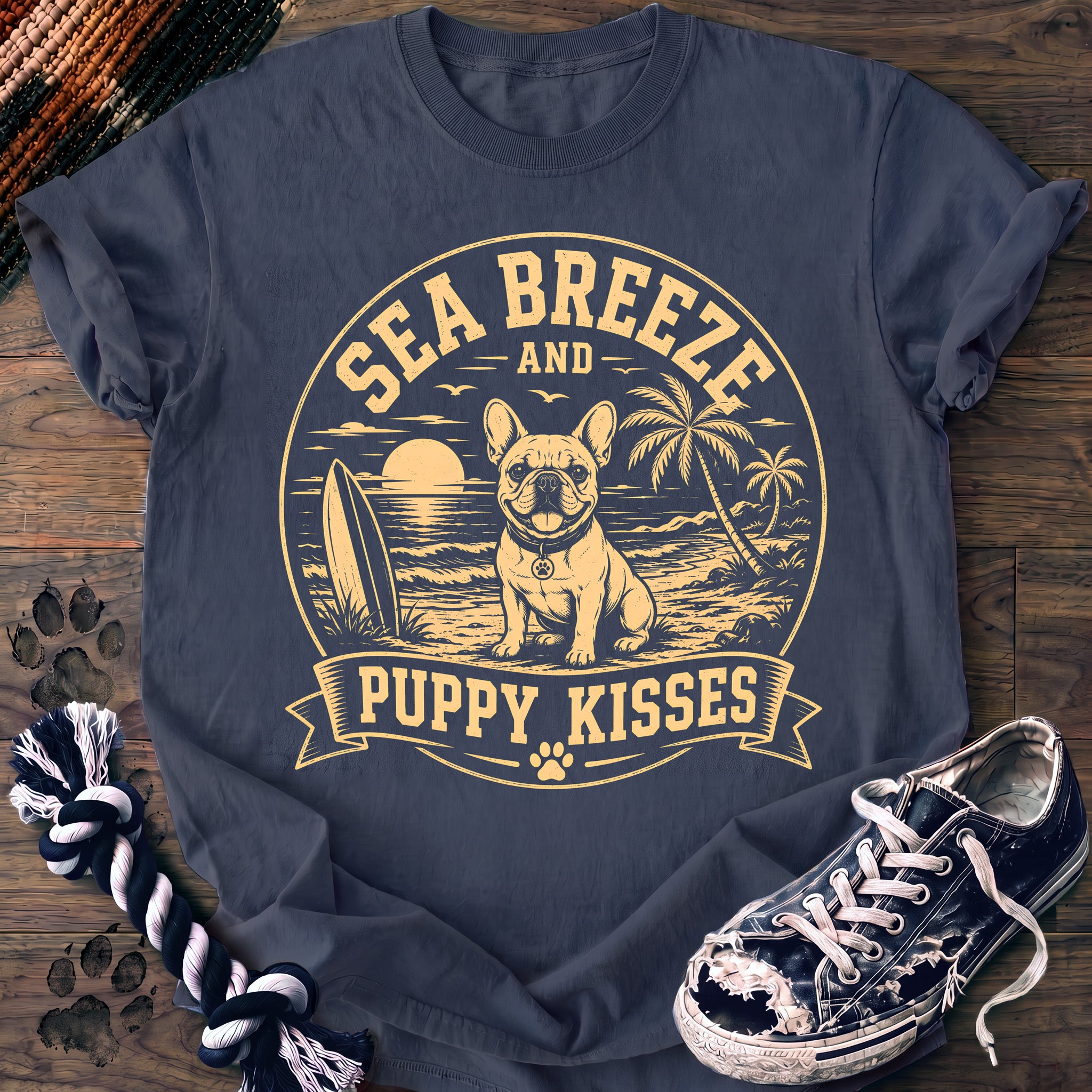 PAWSSION CLUB t-shirt in BlueJean color - SKU PC-0398