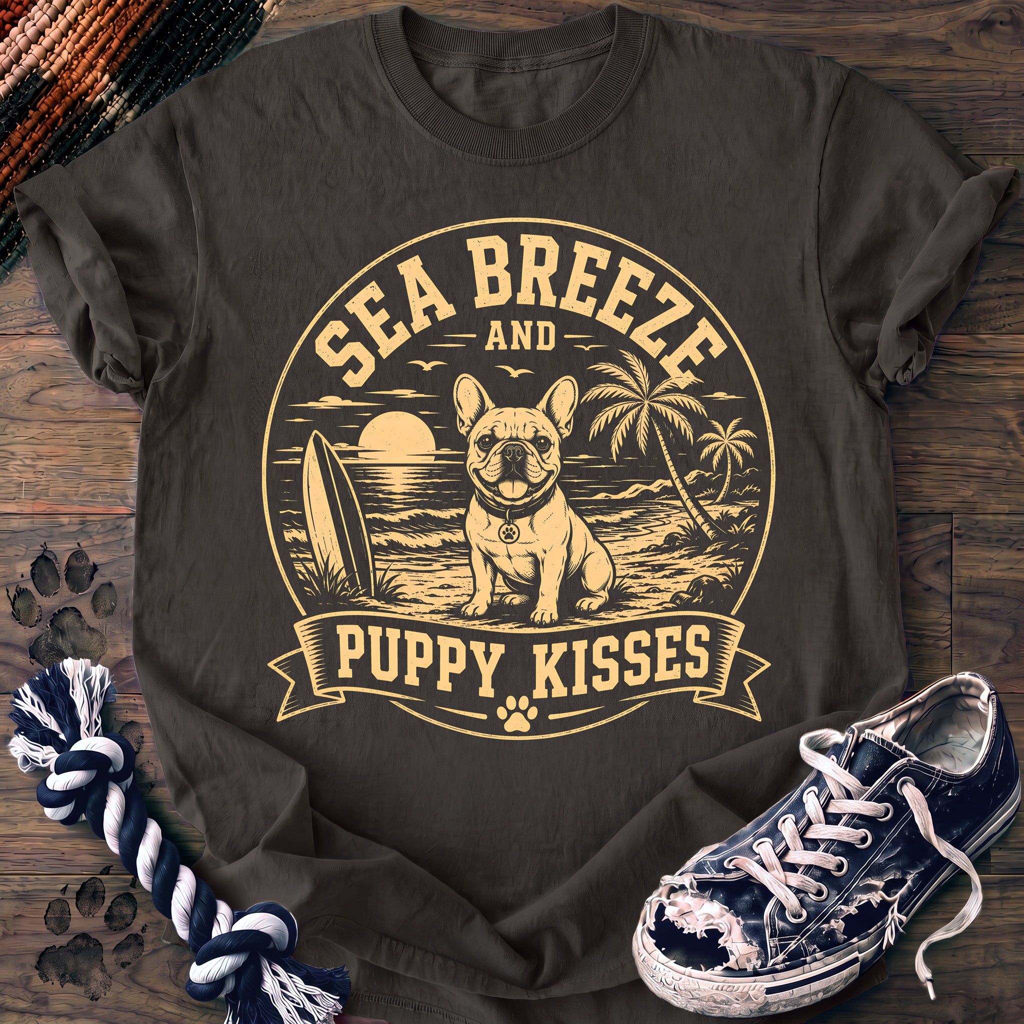 PAWSSION CLUB t-shirt in Pepper color - SKU PC-0398