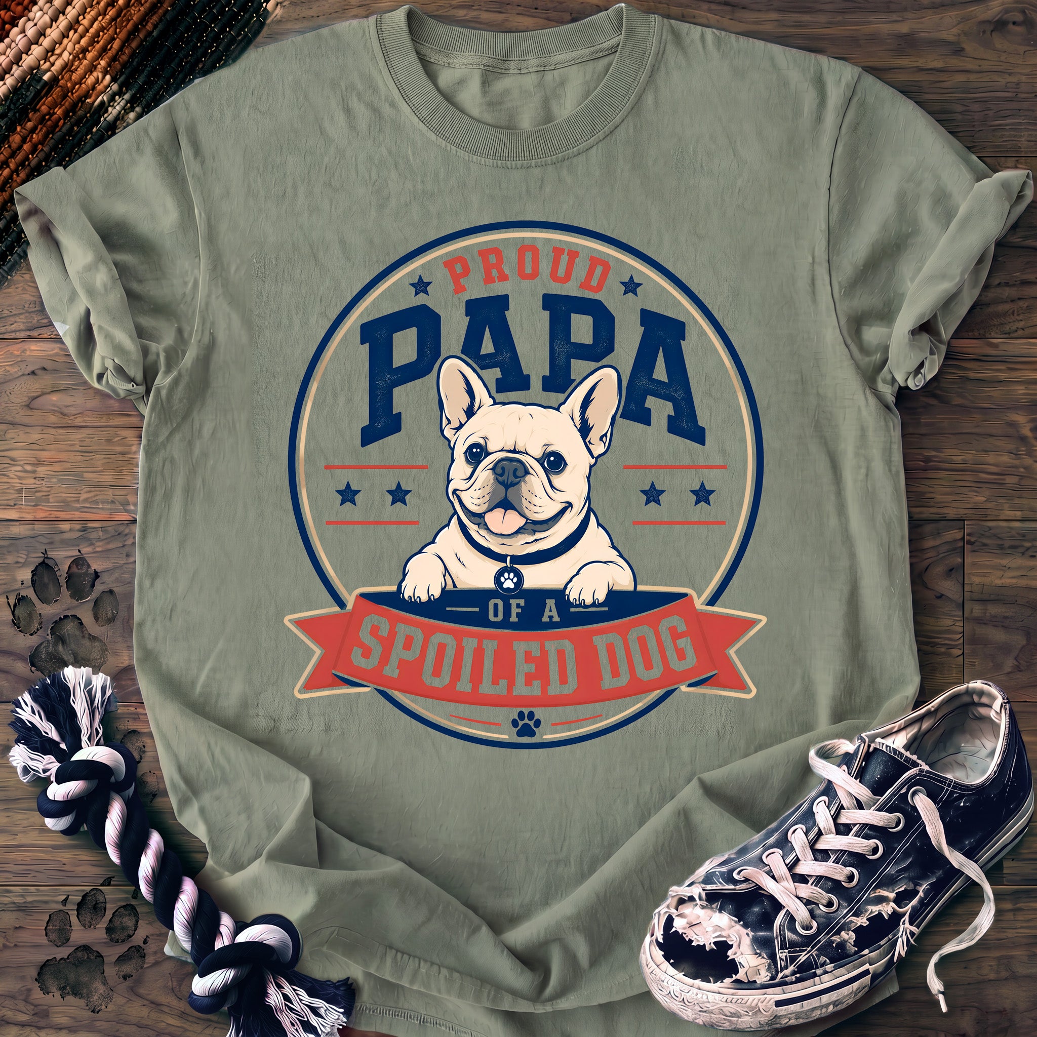 PAWSSION CLUB t-shirt in Bay color - SKU PC-0400
