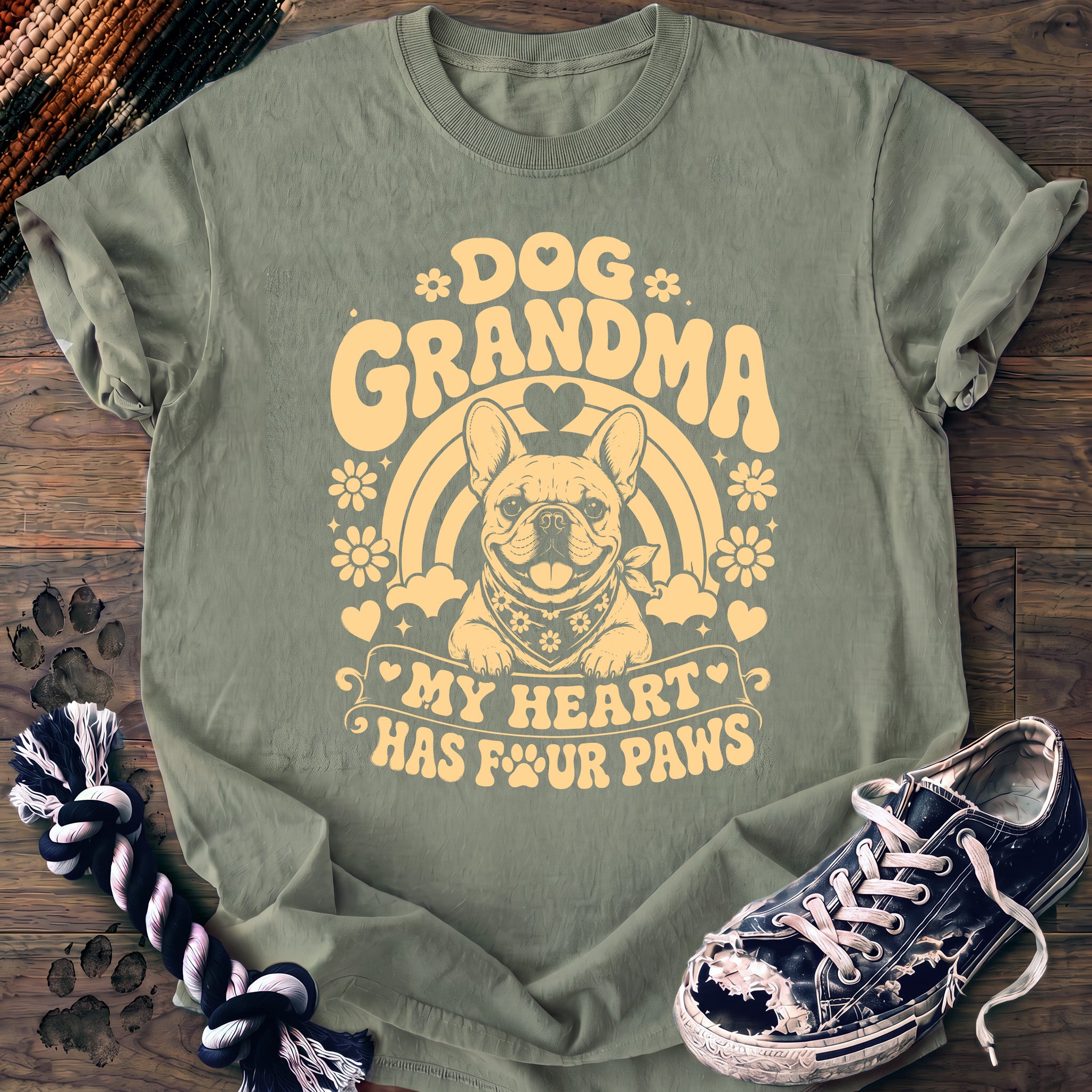 PAWSSION CLUB t-shirt in Bay color - SKU PC-0416