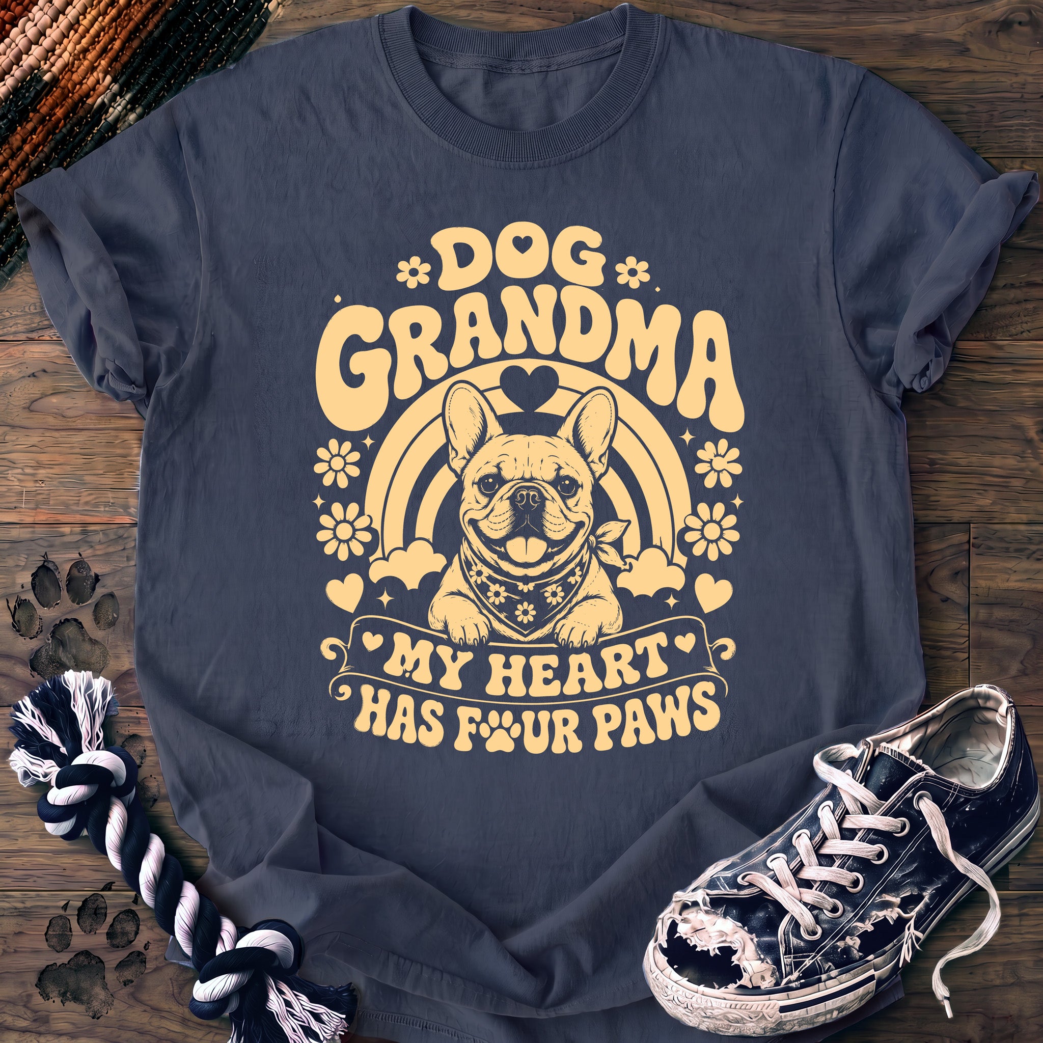 PAWSSION CLUB t-shirt in BlueJean color - SKU PC-0416