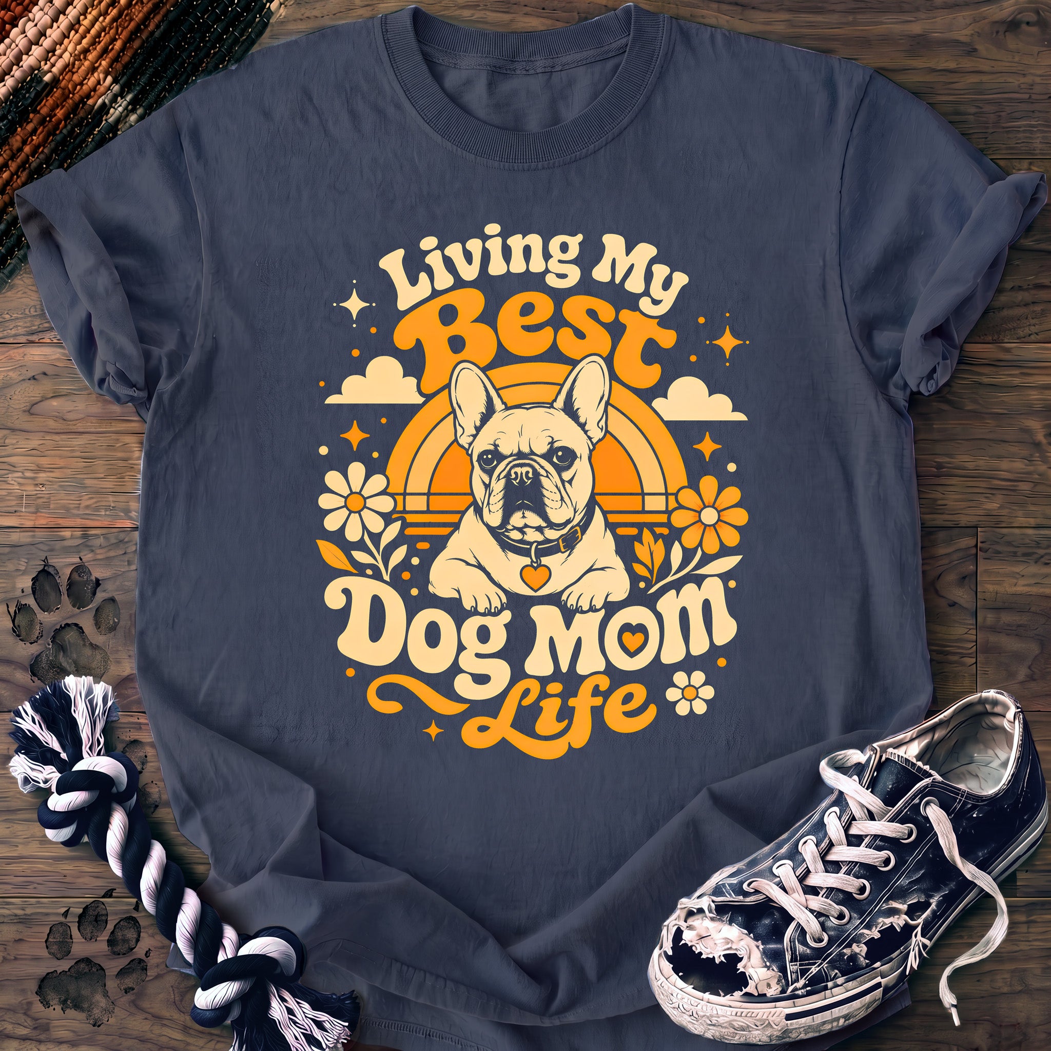 PAWSSION CLUB t-shirt in BlueJean color - SKU PC-0417