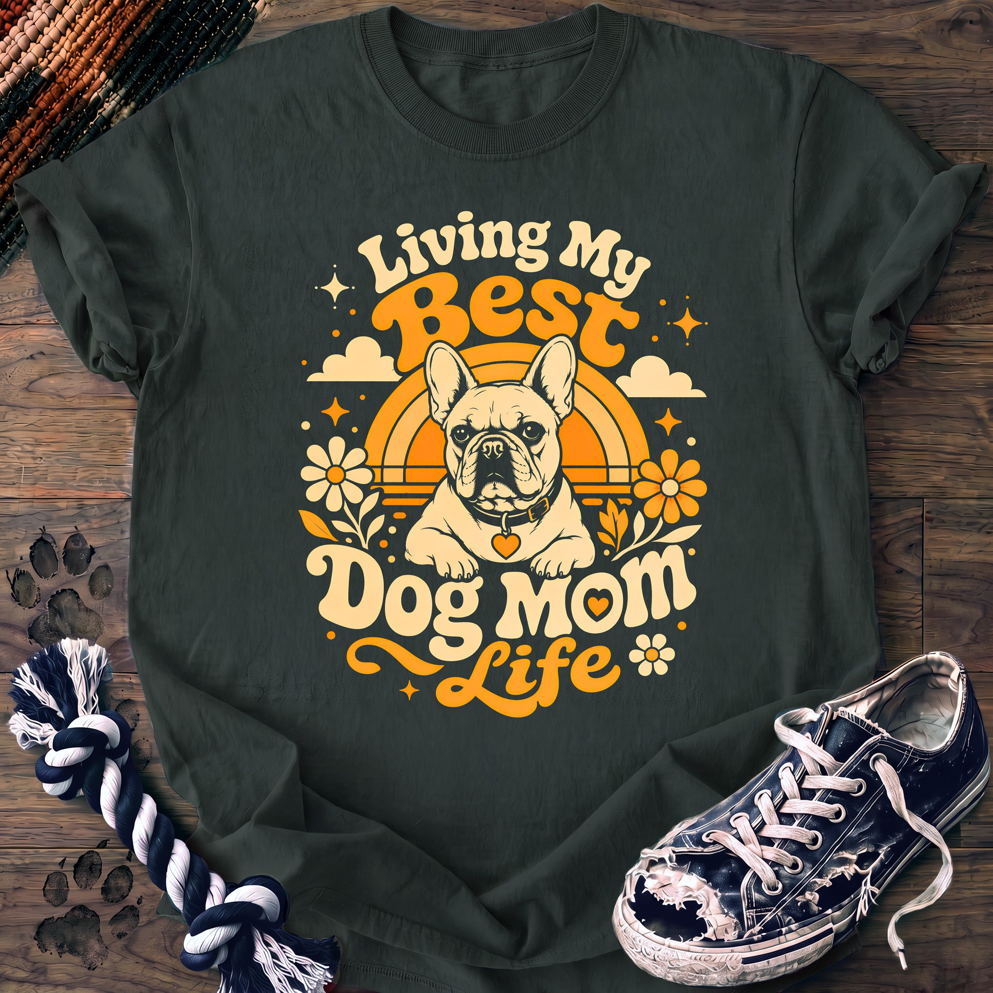 PAWSSION CLUB t-shirt in BlueSpruce color - SKU PC-0417