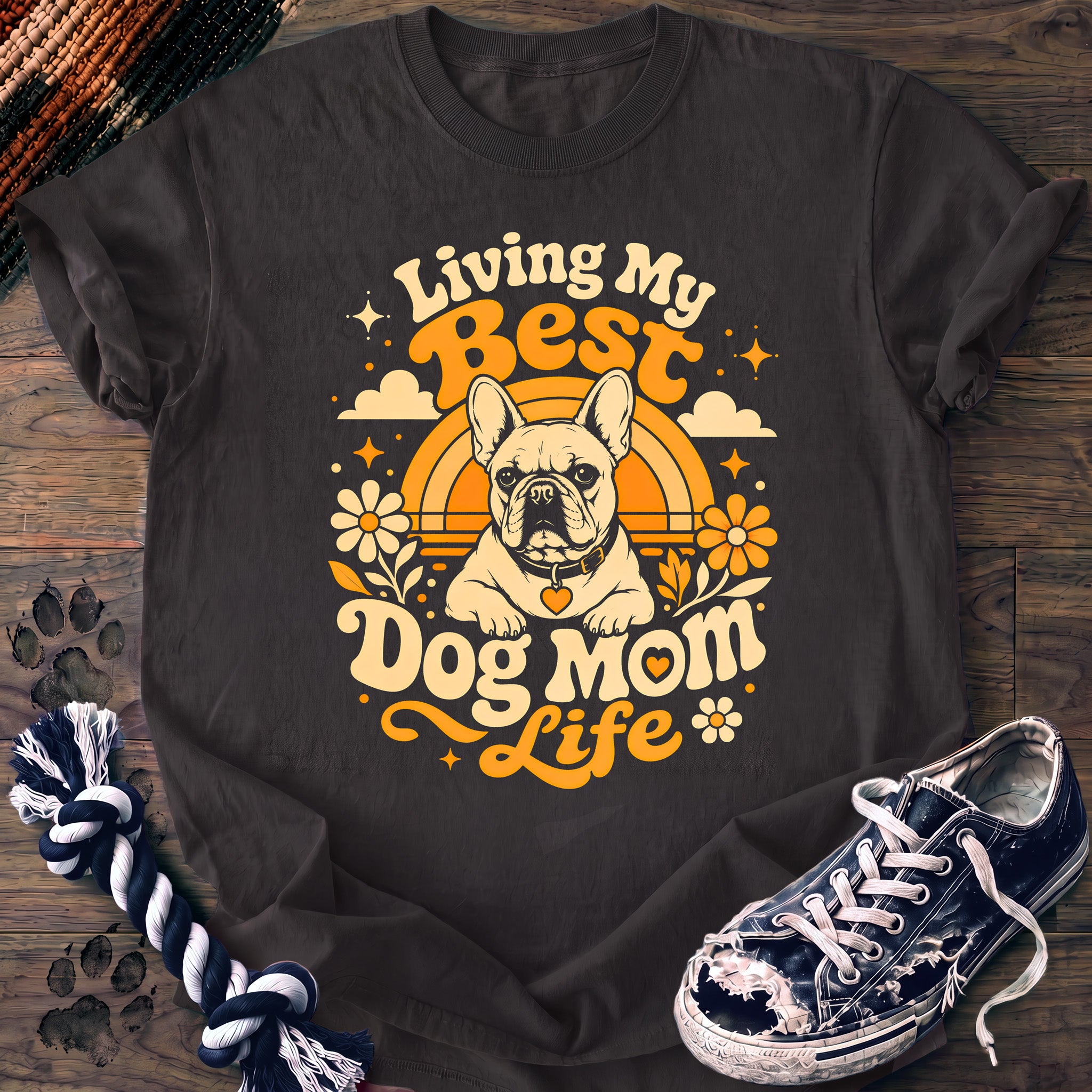 PAWSSION CLUB t-shirt in Graphite color - SKU PC-0417