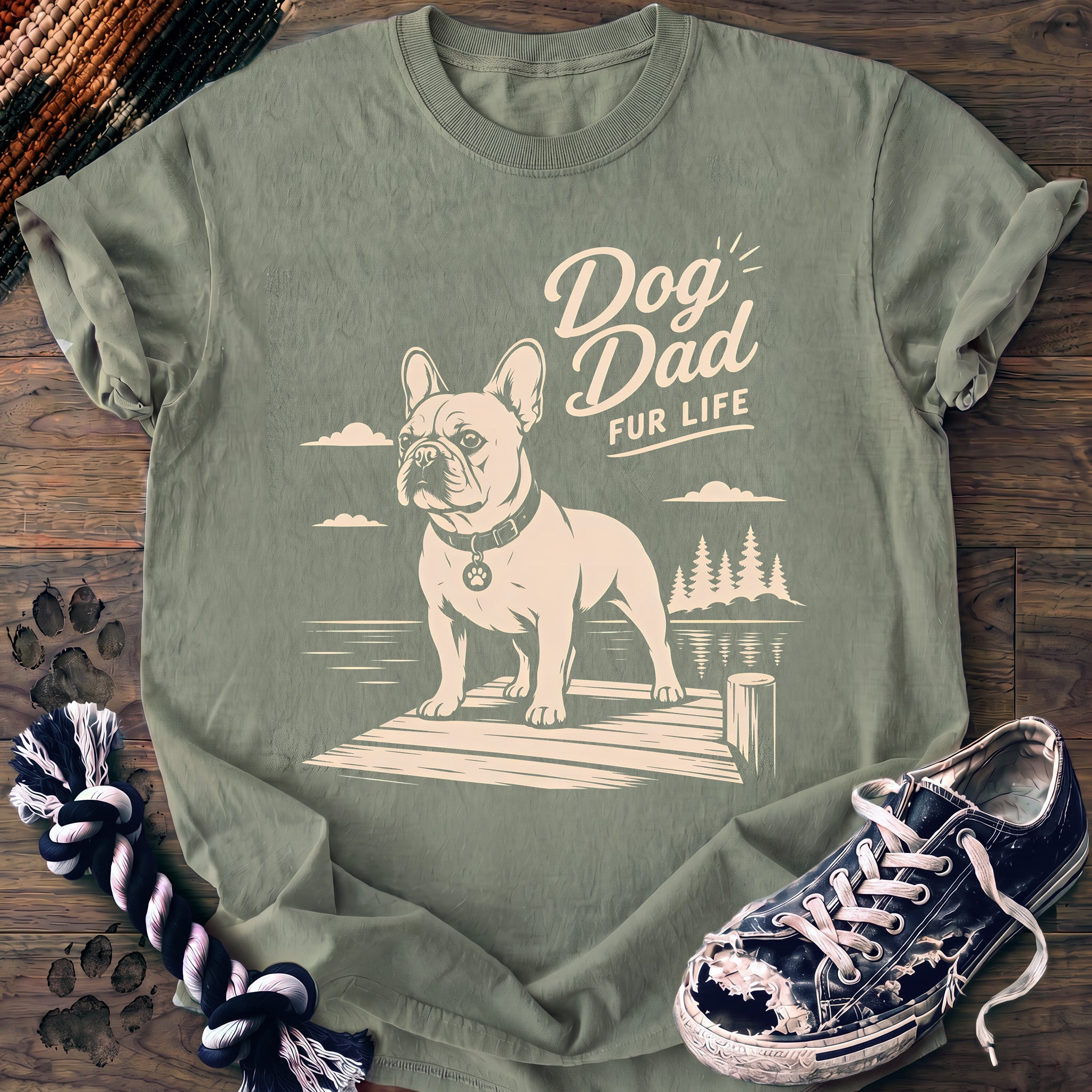 PAWSSION CLUB t-shirt in Bay color - SKU PC-0419