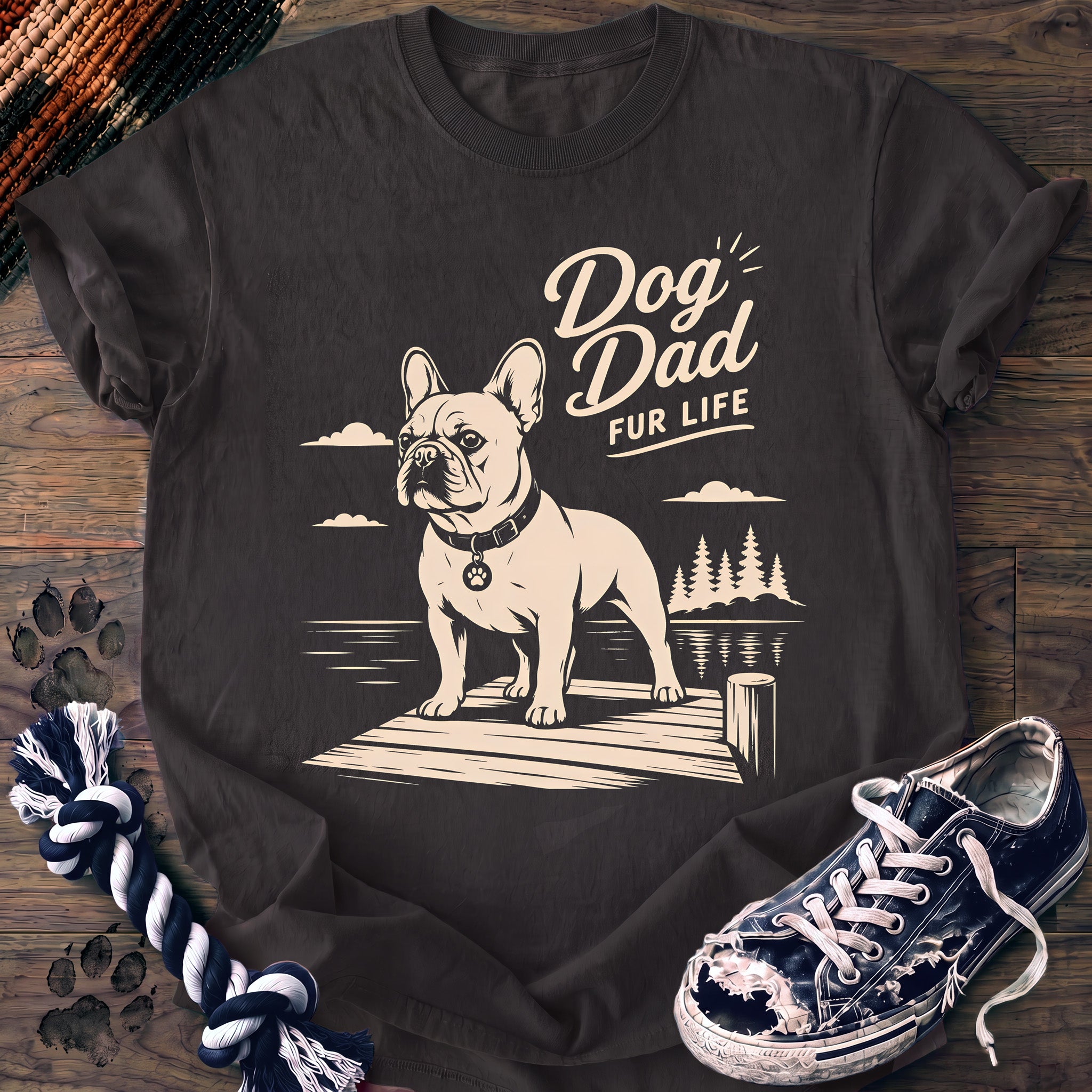 PAWSSION CLUB t-shirt in Graphite color - SKU PC-0419
