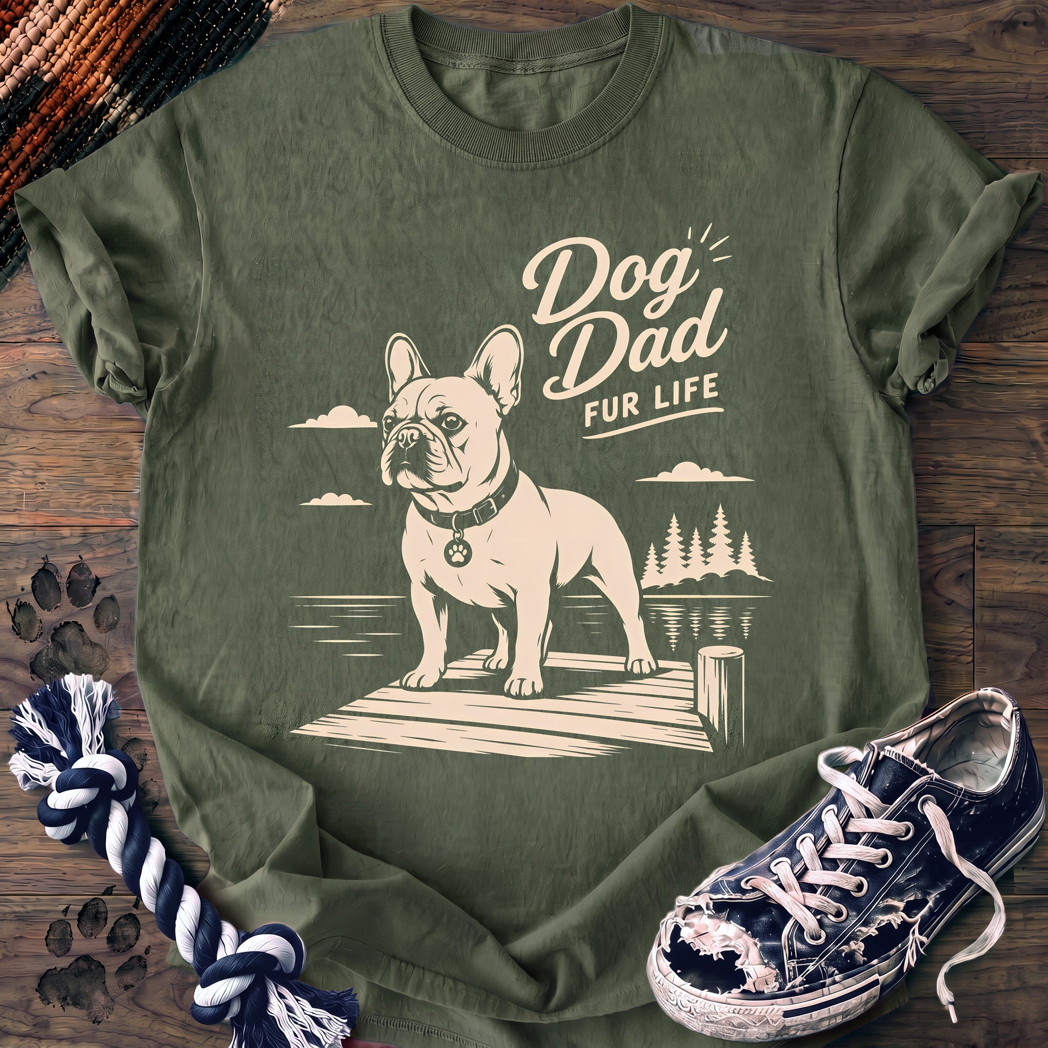 PAWSSION CLUB t-shirt in LightGreen color - SKU PC-0419