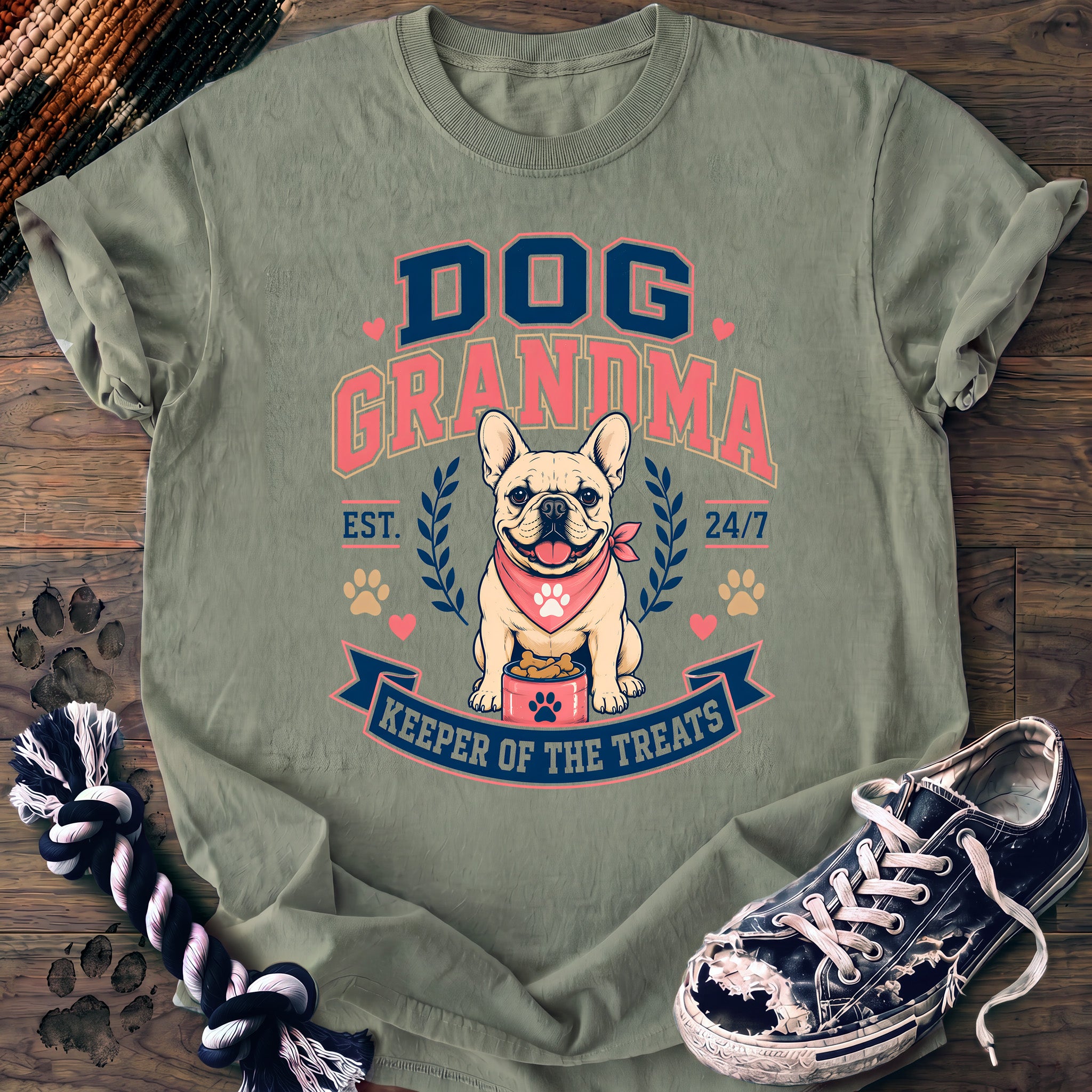 PAWSSION CLUB t-shirt in Bay color - SKU PC-0420