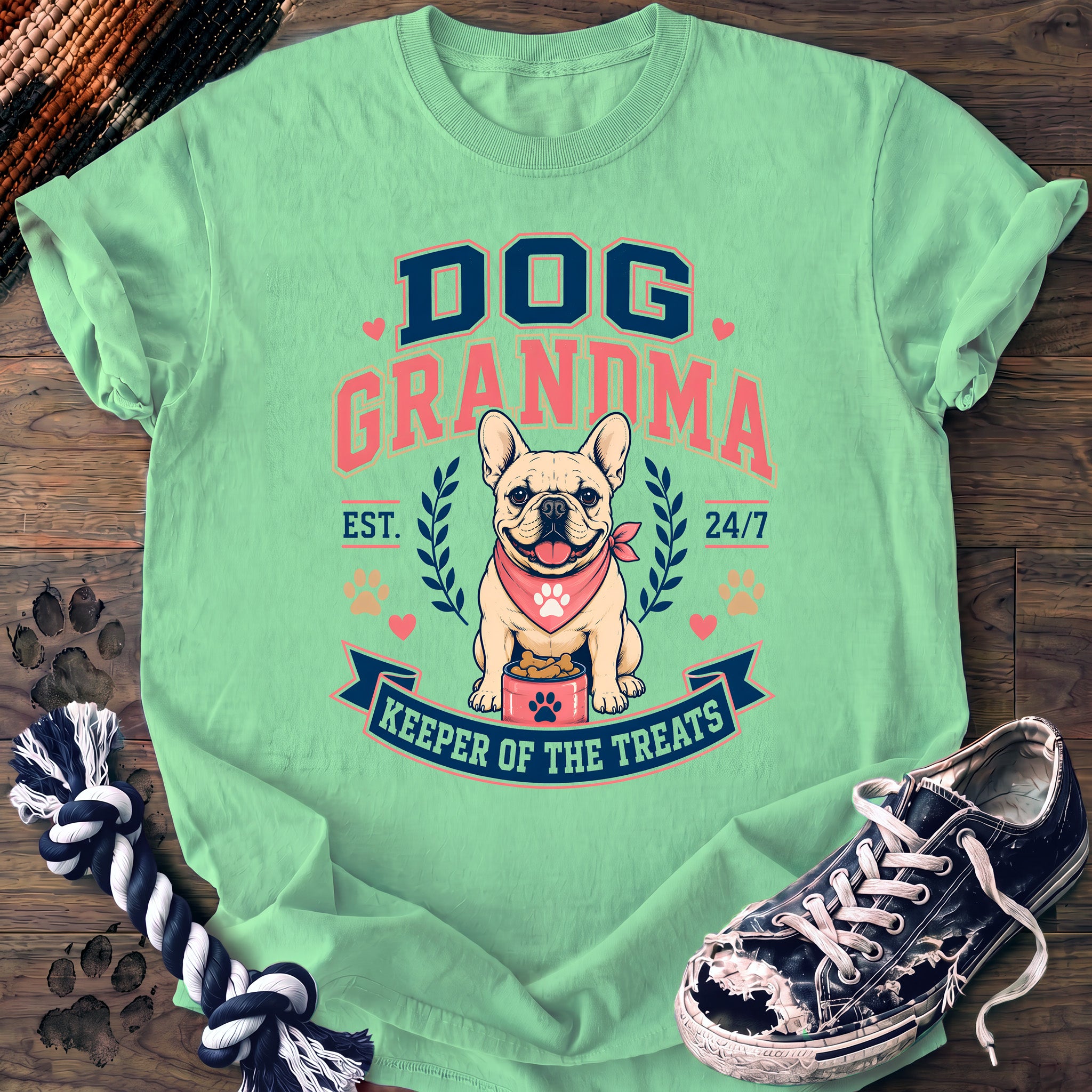 PAWSSION CLUB t-shirt in IslandReef color - SKU PC-0420