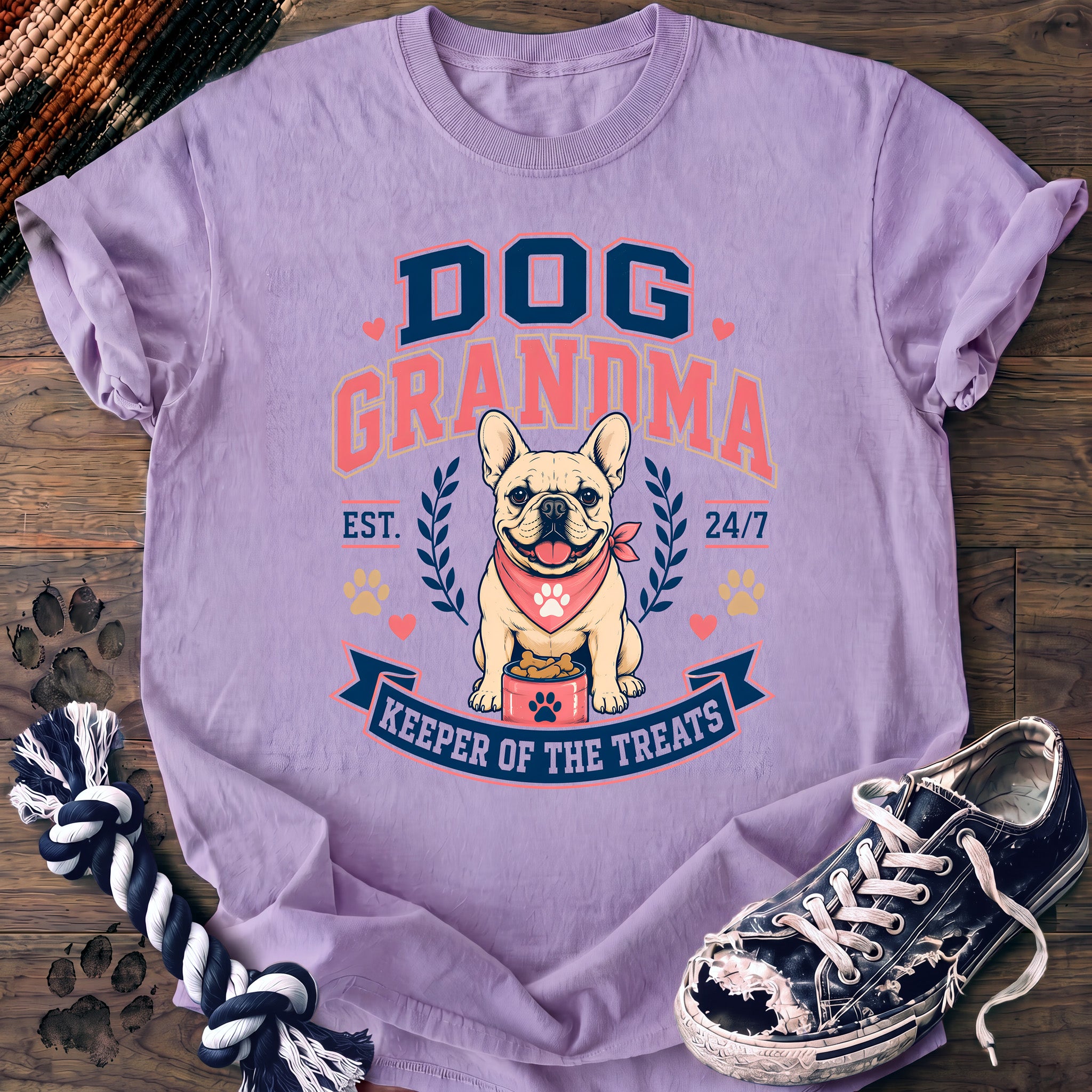 PAWSSION CLUB t-shirt in Orchid color - SKU PC-0420