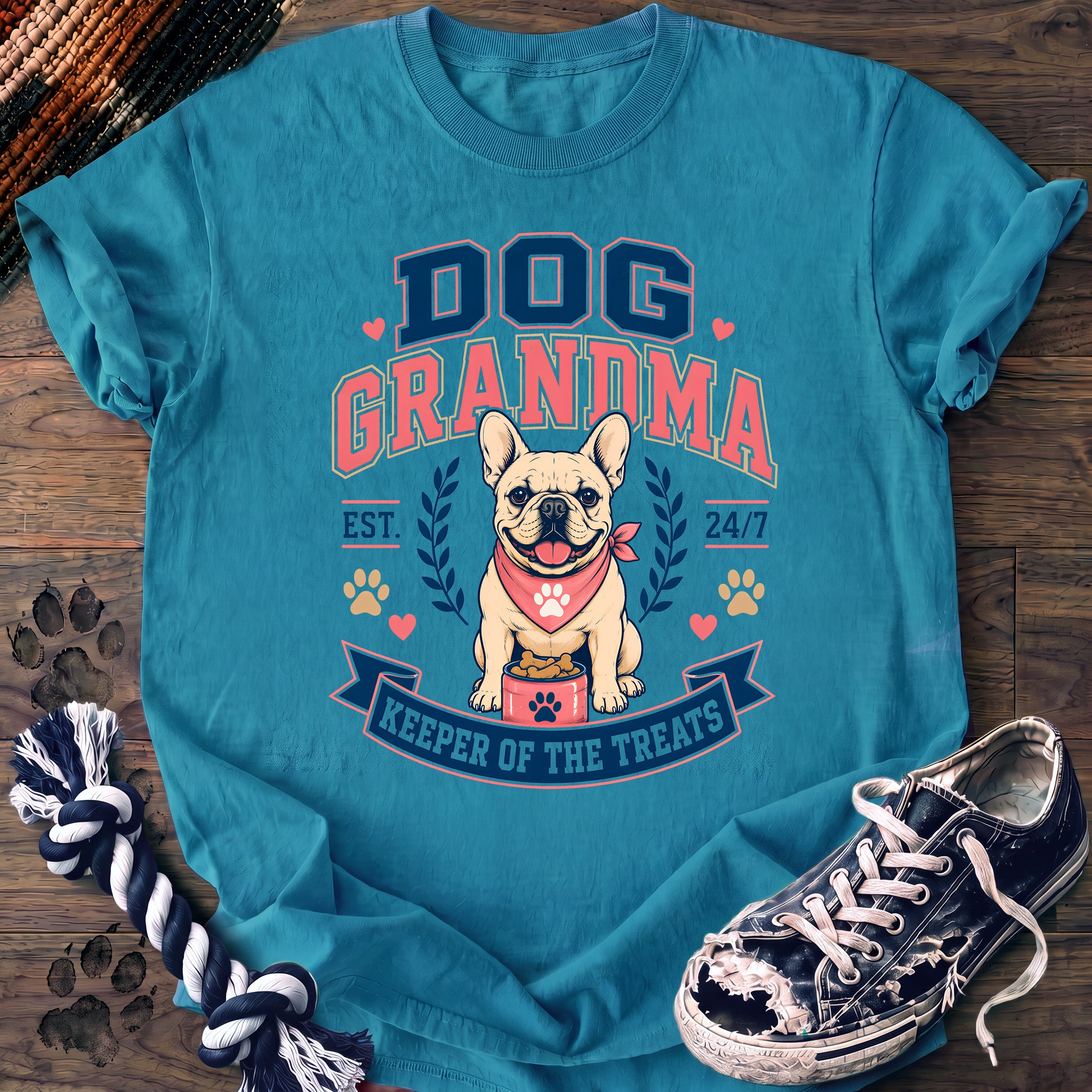 PAWSSION CLUB t-shirt in Sapphire color - SKU PC-0420